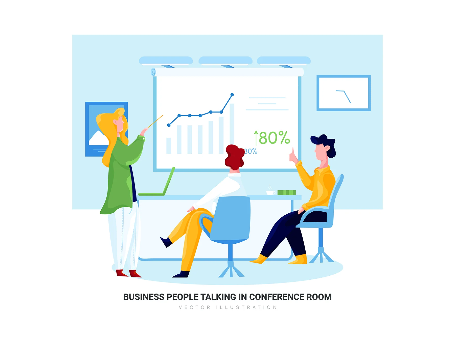 Gemini - Business Vector Scenes 10