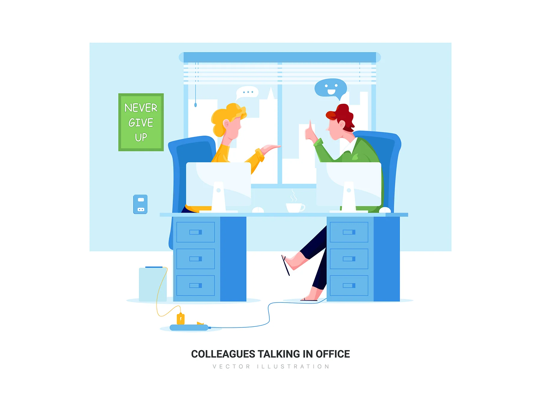 Gemini - Business Vector Scenes 11