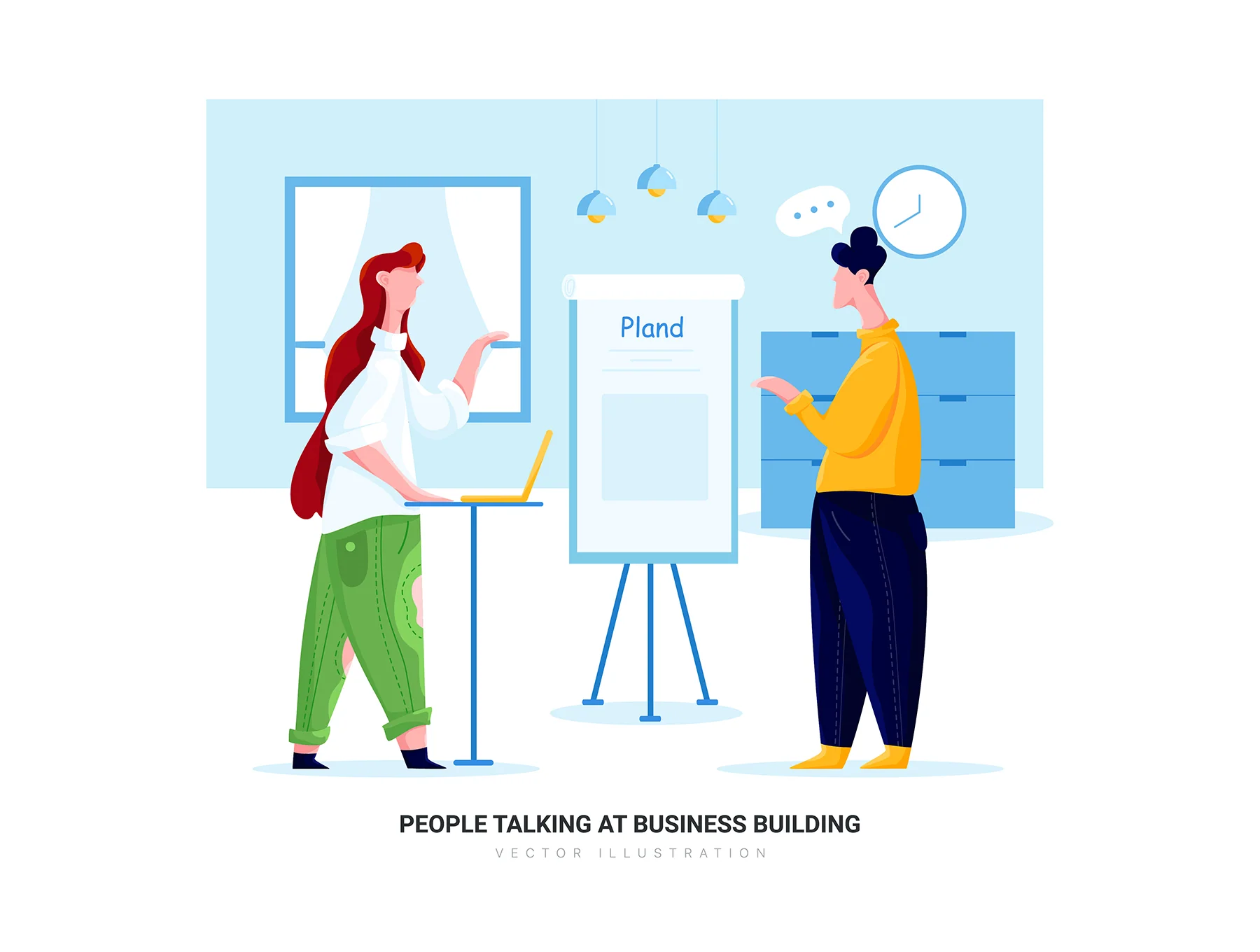 Gemini - Business Vector Scenes 12