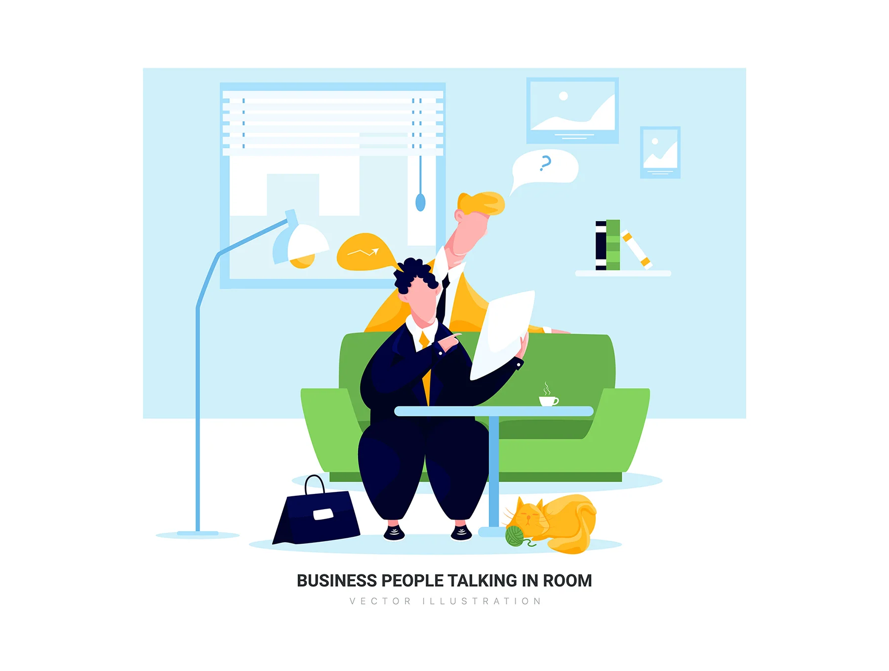 Gemini - Business Vector Scenes 3