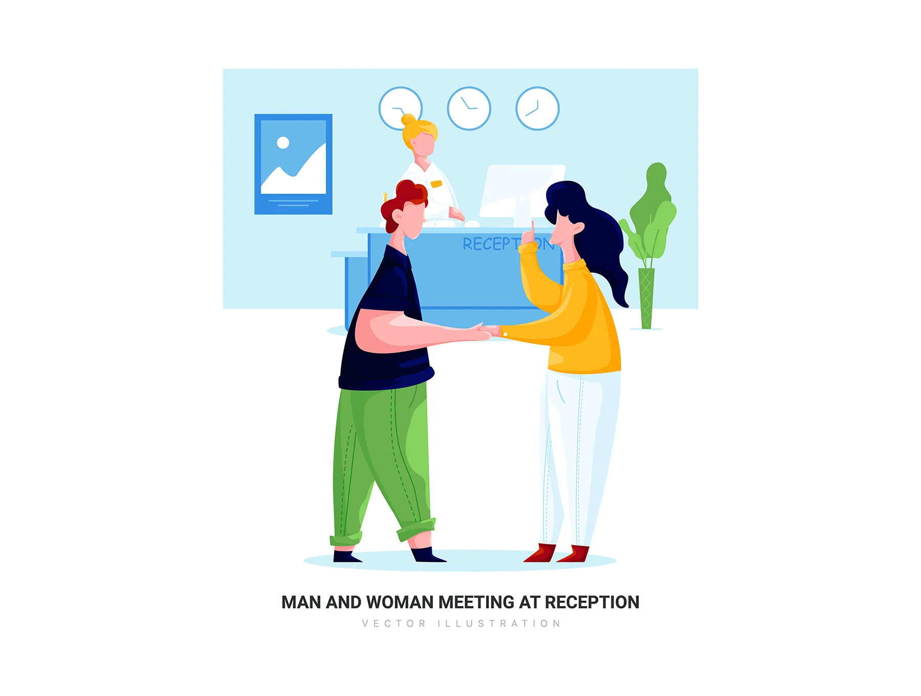 Gemini - Business Vector Scenes 4