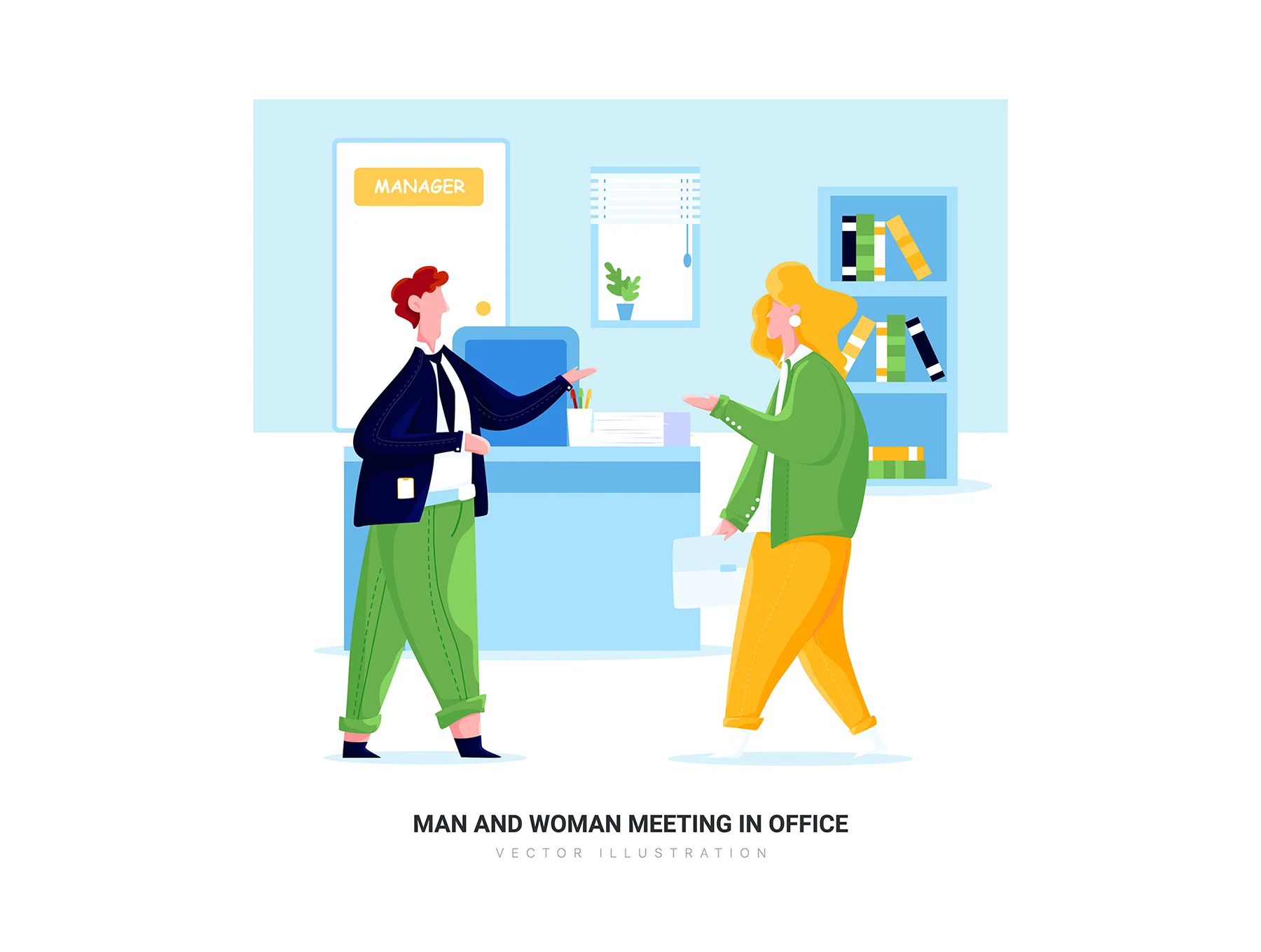 Gemini - Business Vector Scenes 7