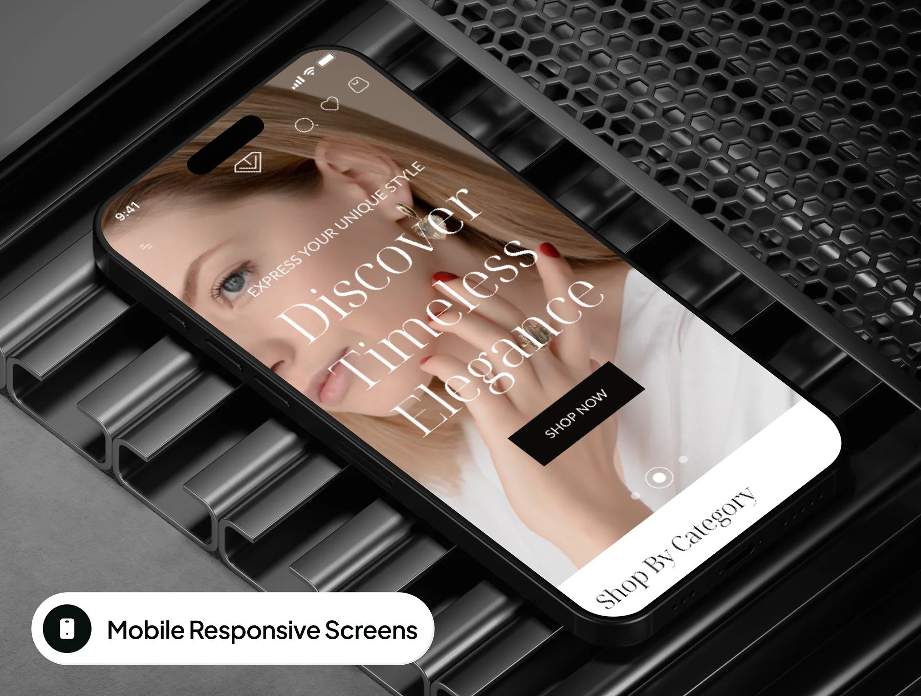 Gemjewel - Jewelry Ecommerce Website Framer Template 7