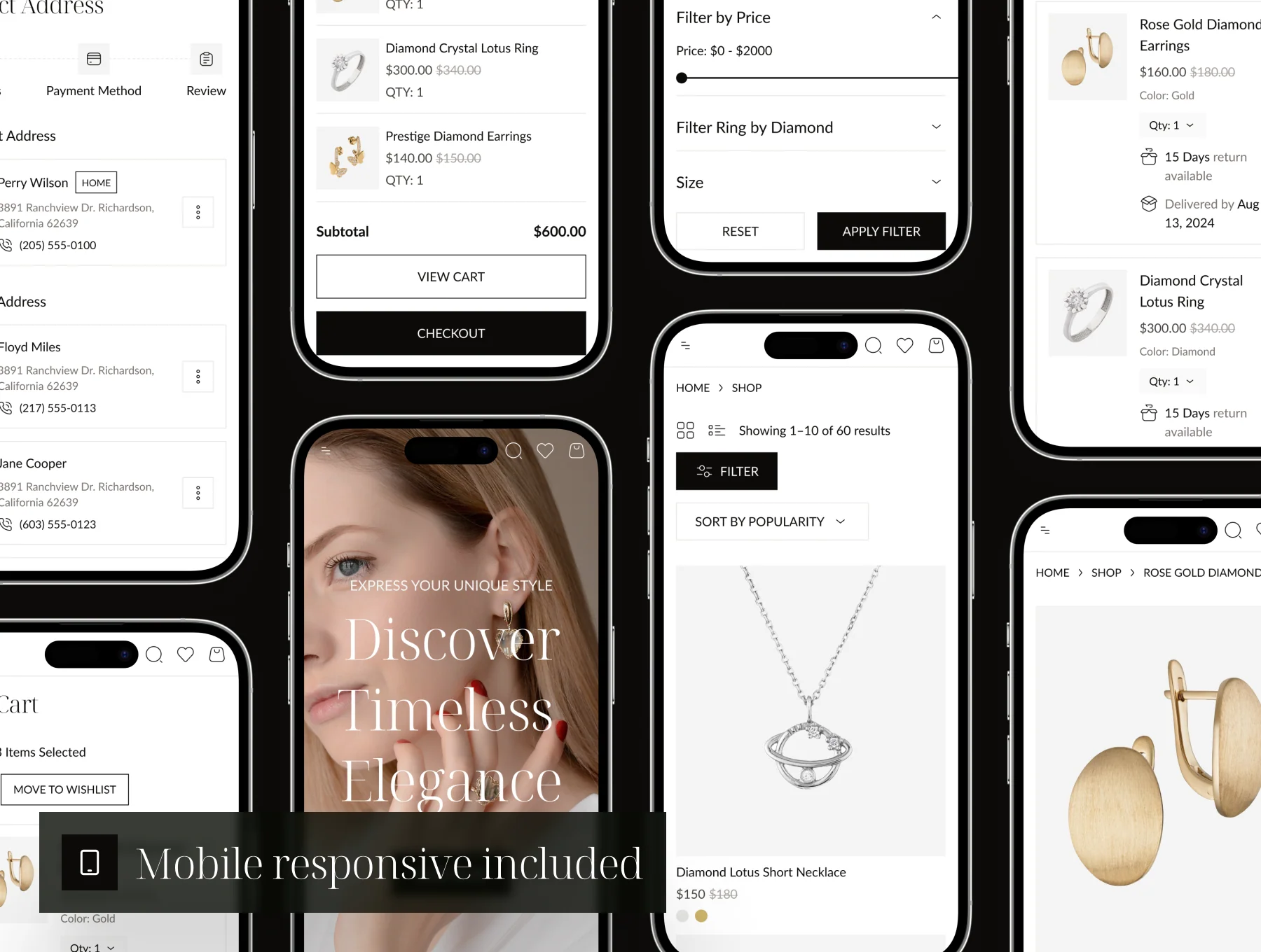 Gemjewel - Jewelry Ecommerce Website 7