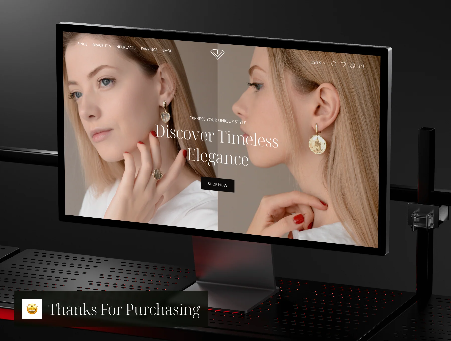 Gemjewel - Jewelry Ecommerce Website 8