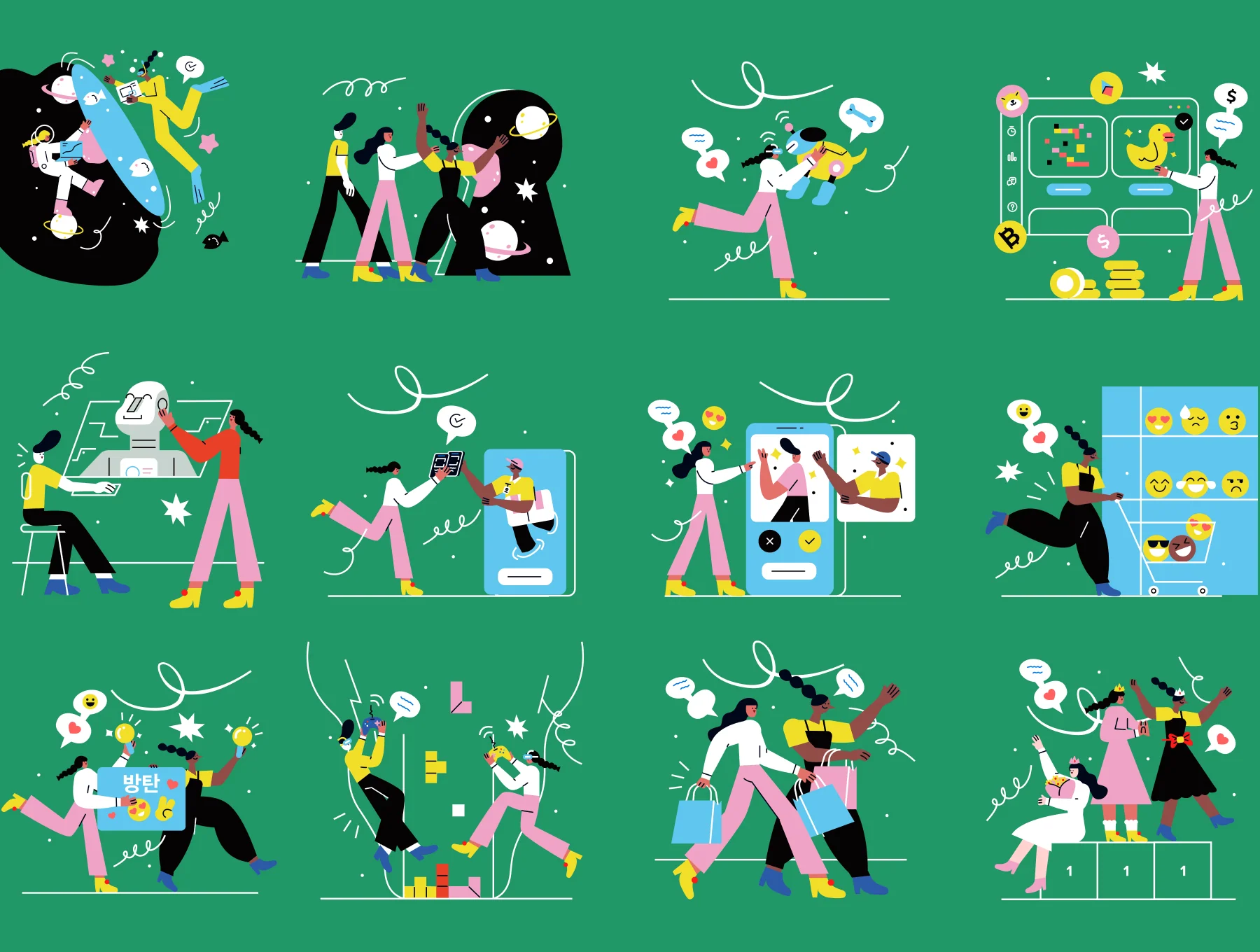 GEN Z Illustration Pack 7