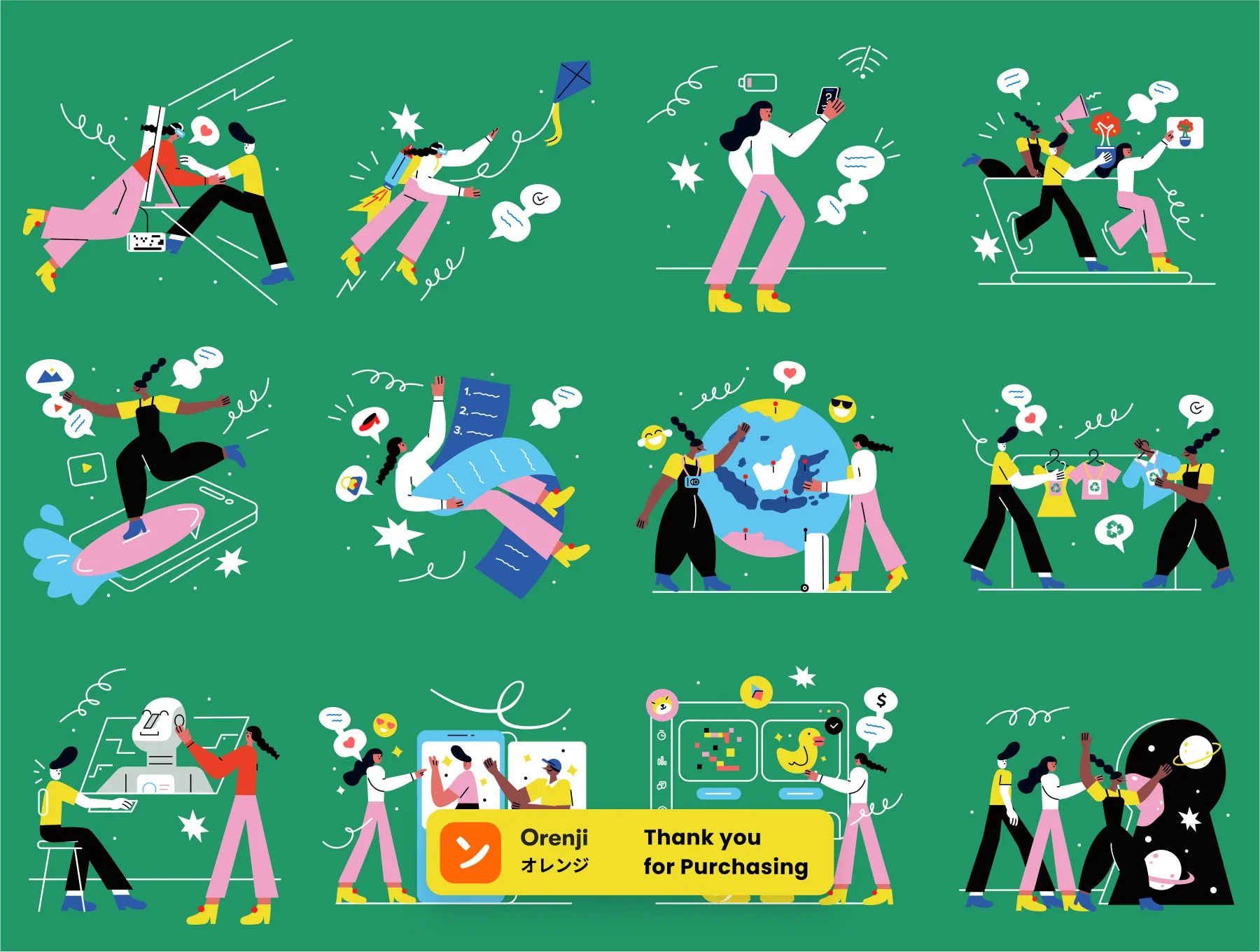 GEN Z Illustration Pack 8