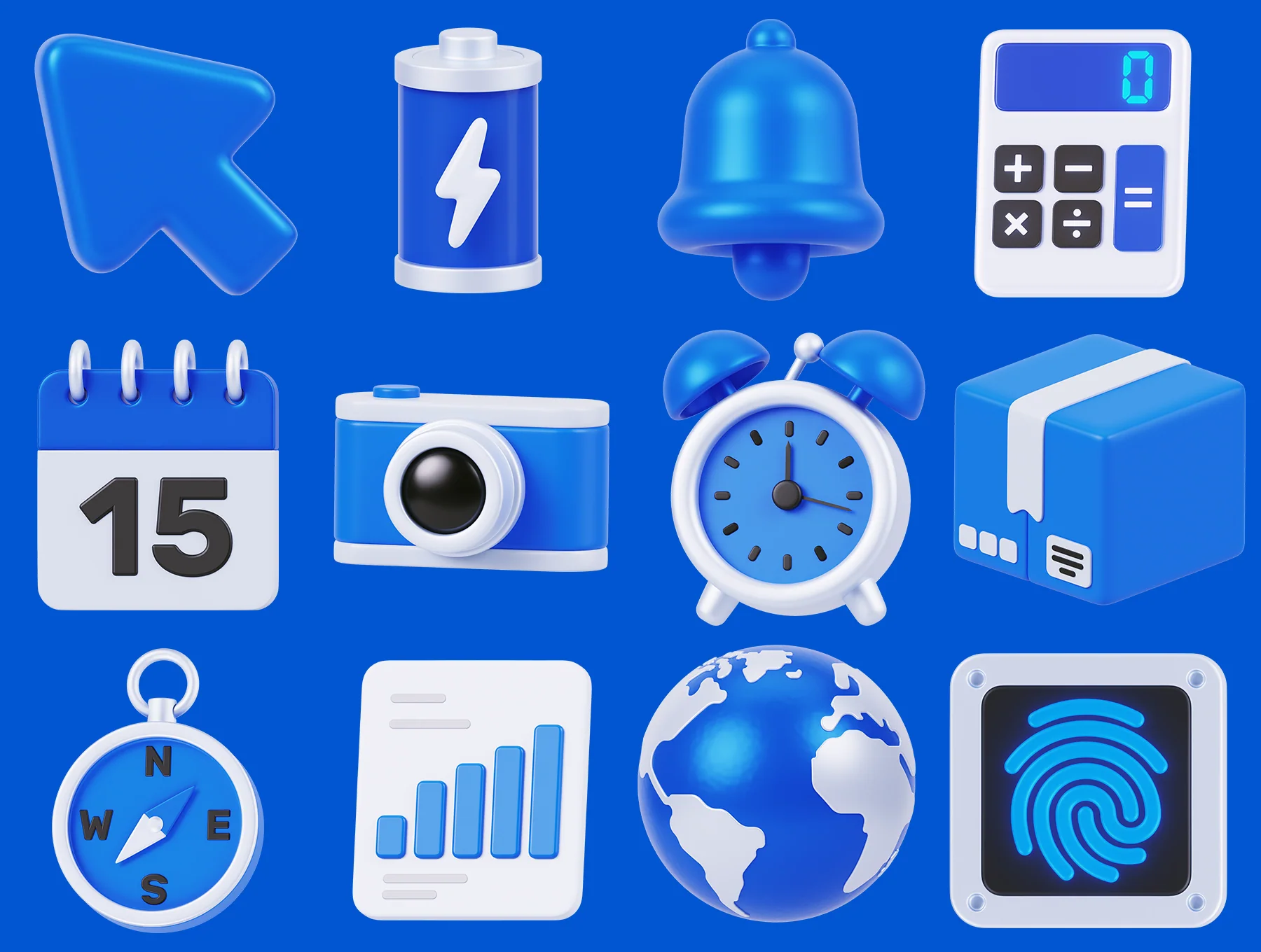 Essential 3D Icon Pack 5
