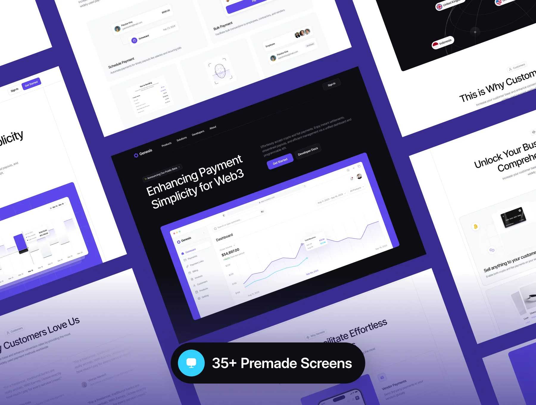 Genesis - Web3 & SaaS Web Templates 5