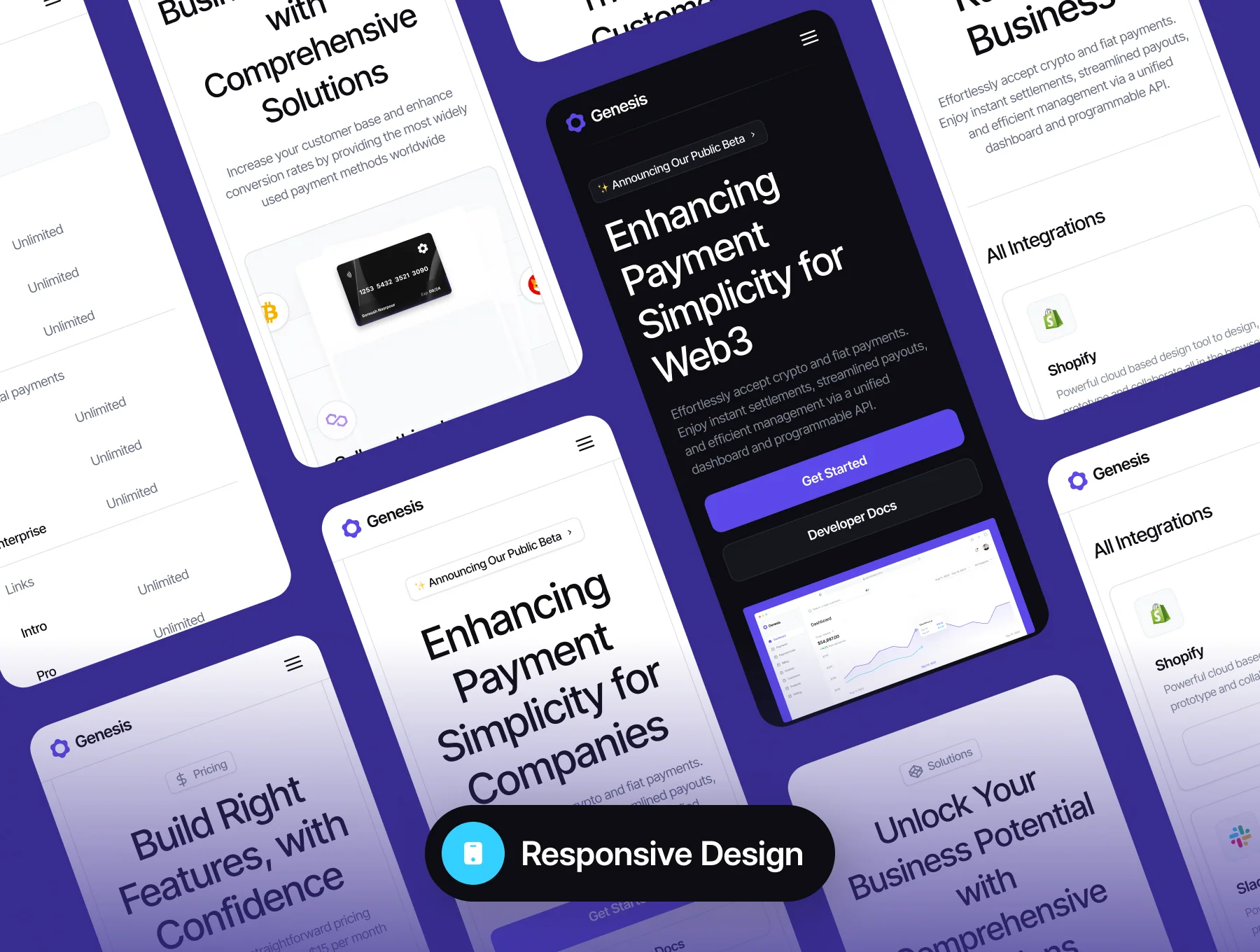 Genesis - Web3 & SaaS Web Templates 6