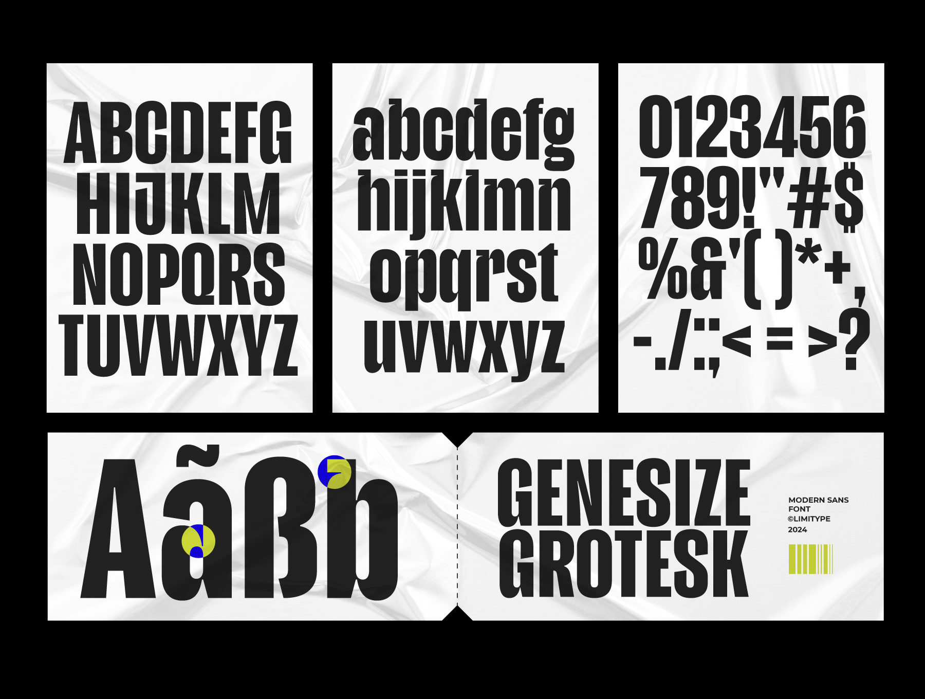 Genesize Grotesk 7
