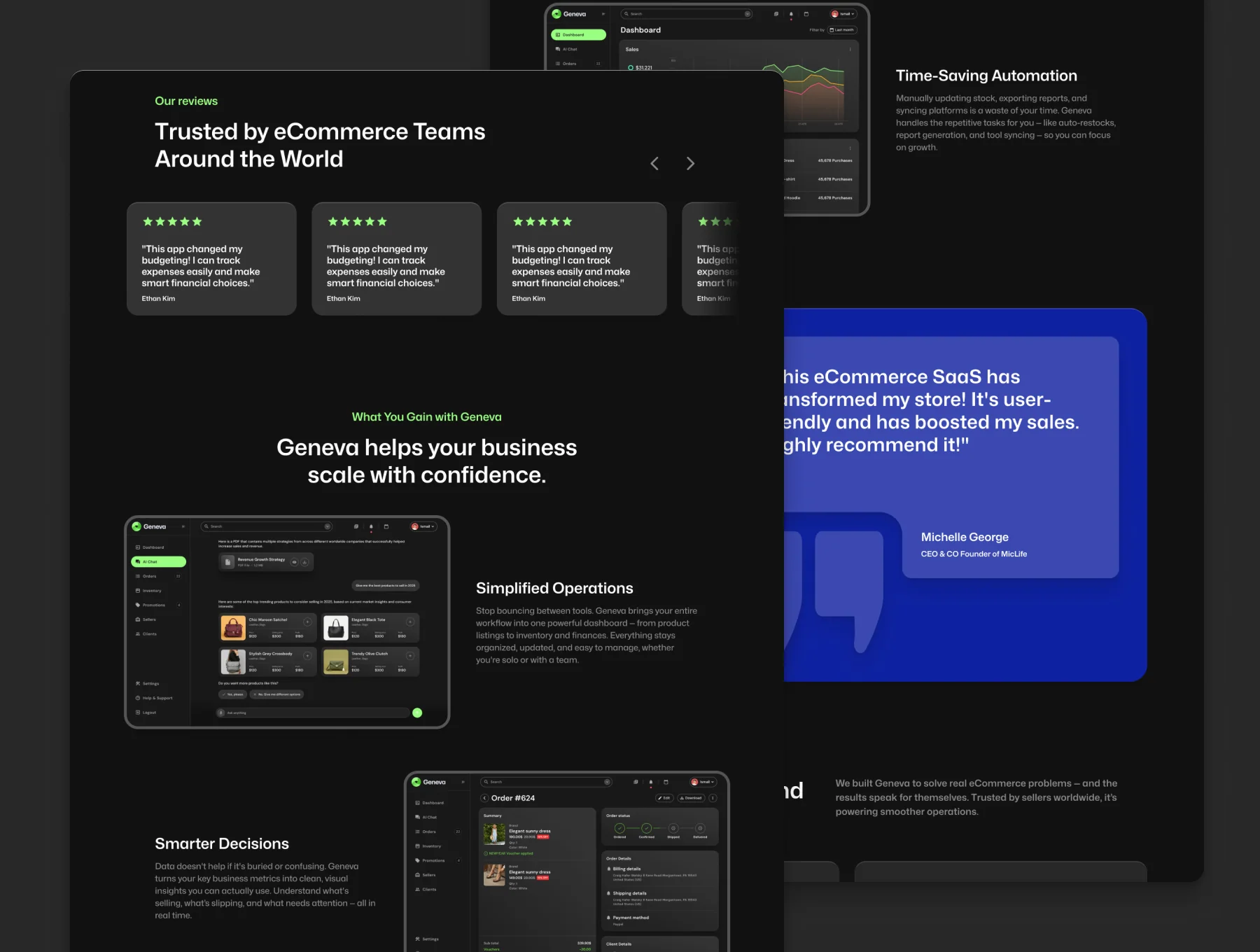 Geneva - SaaS Landing Page 5