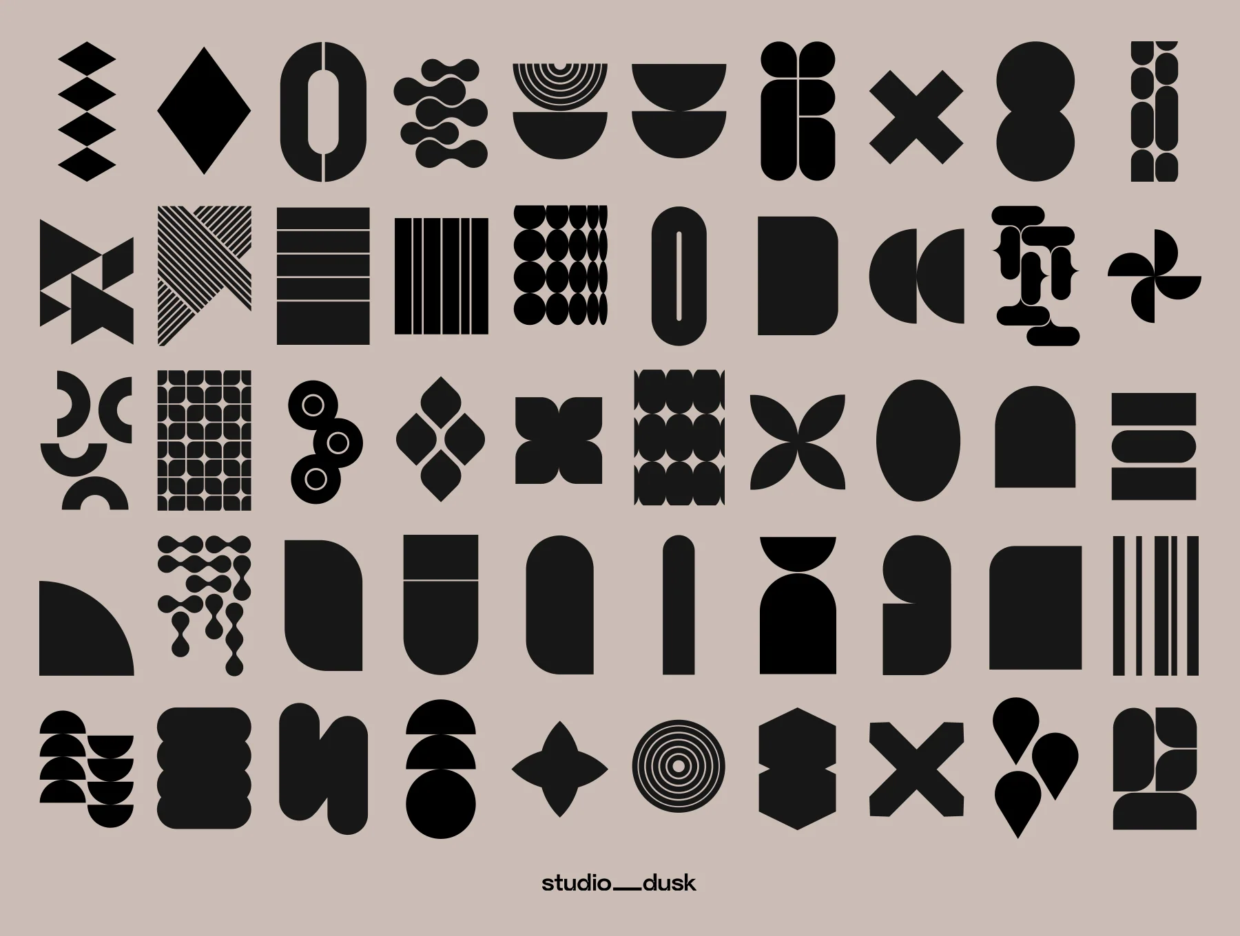 Geometric Masks 10