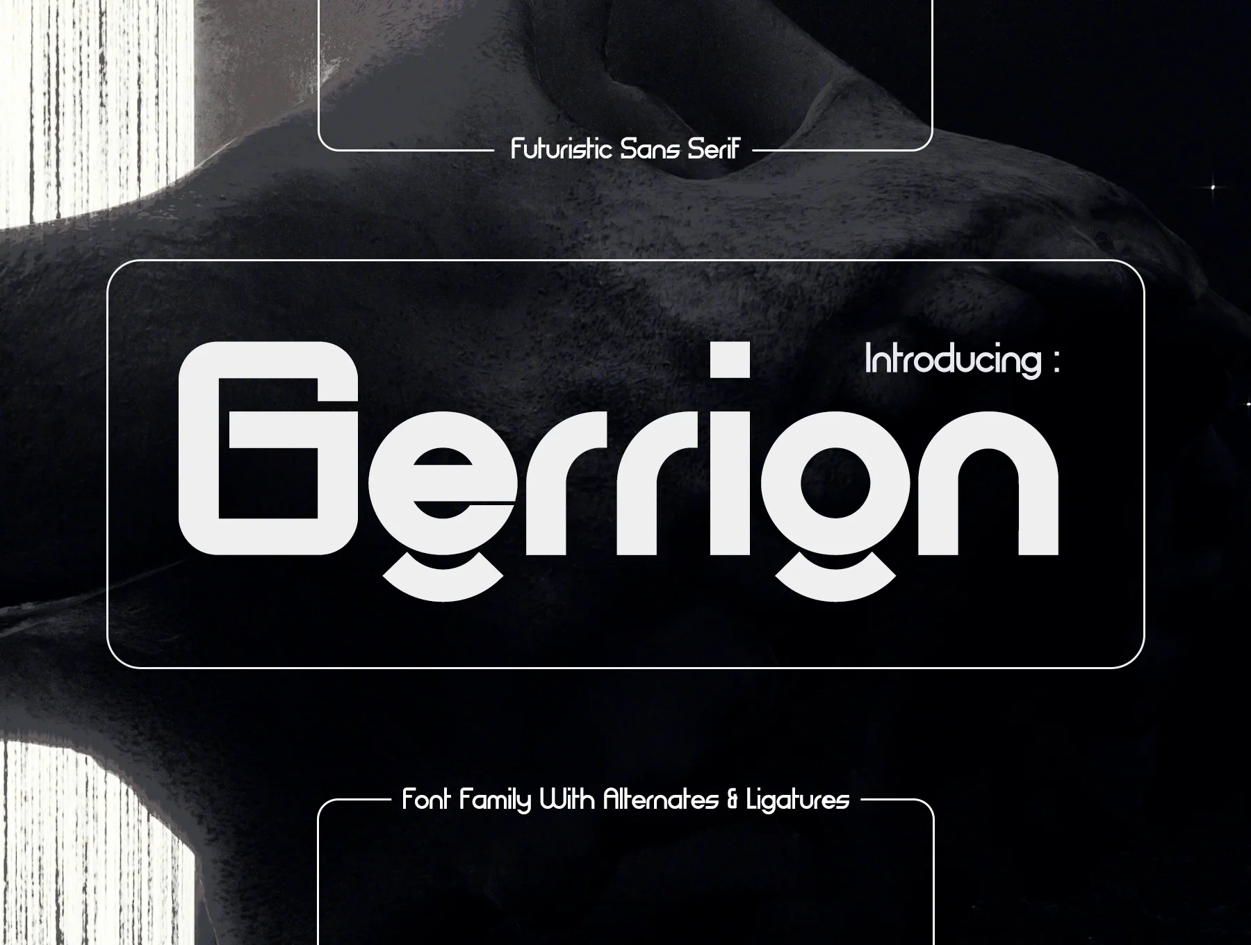Gerrion - Futuristic Sans Serif 10