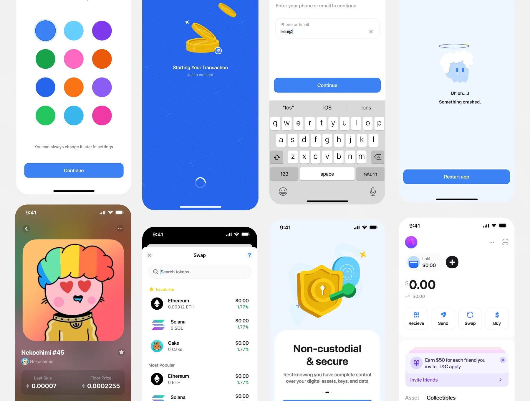 Ghost - Crypto Wallet UI Kit 6