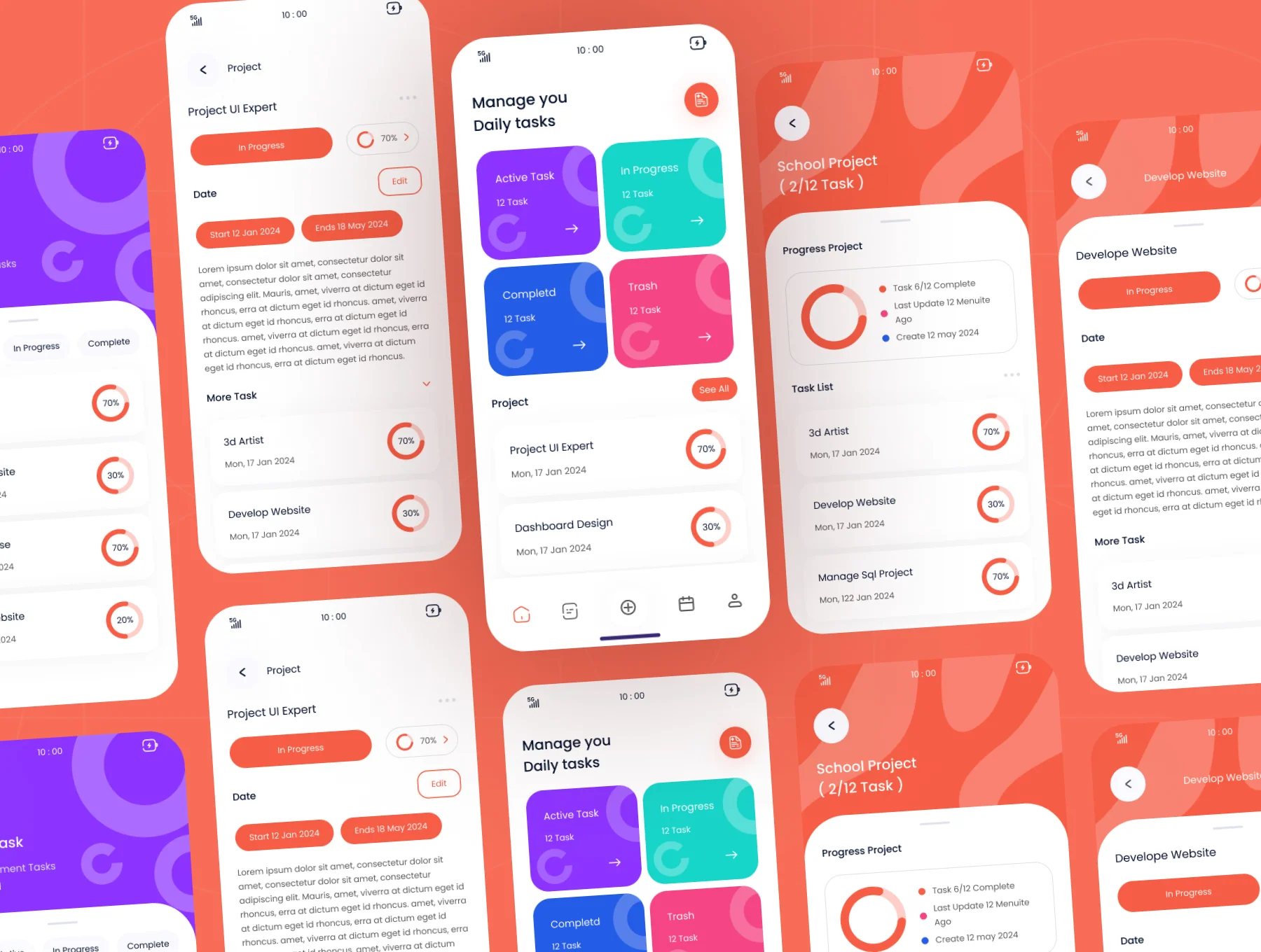 Ghozi -Task Management mobile app 3