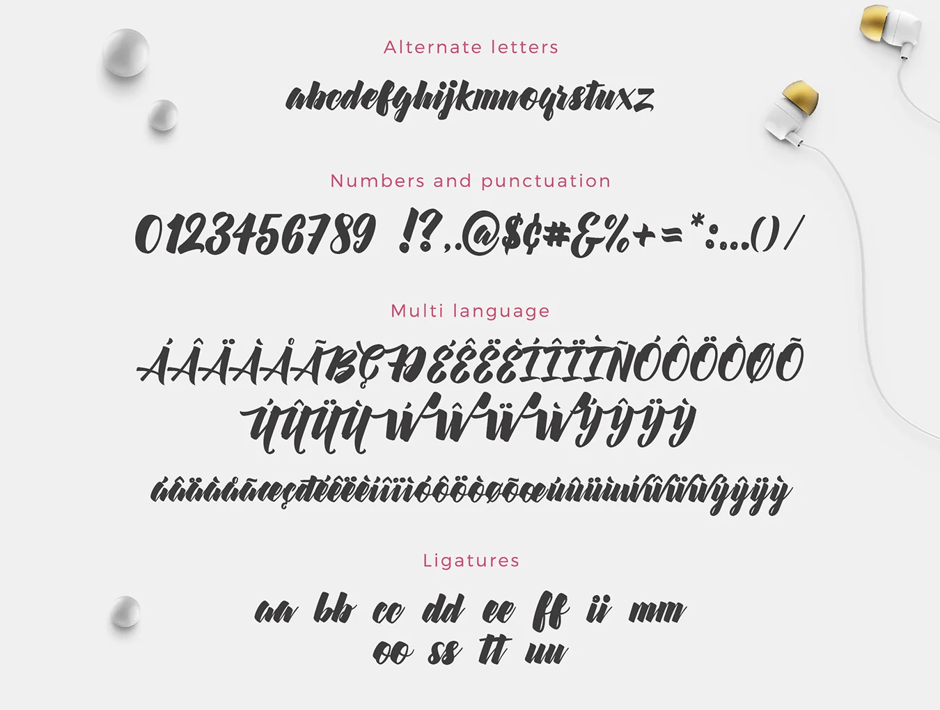 Gineva Script Font 6