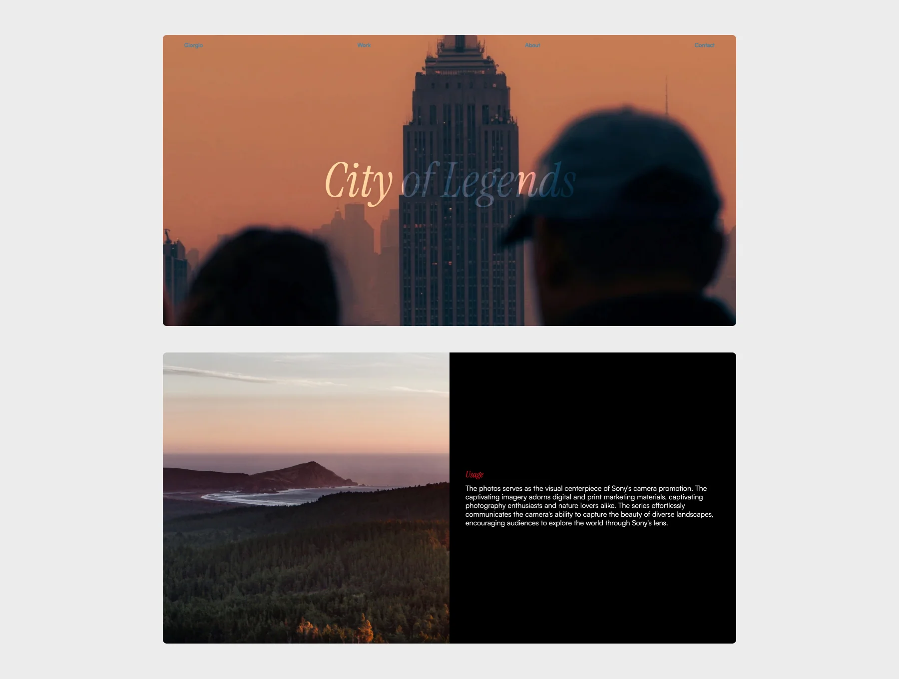 Giorgio — Framer Agency Template 5