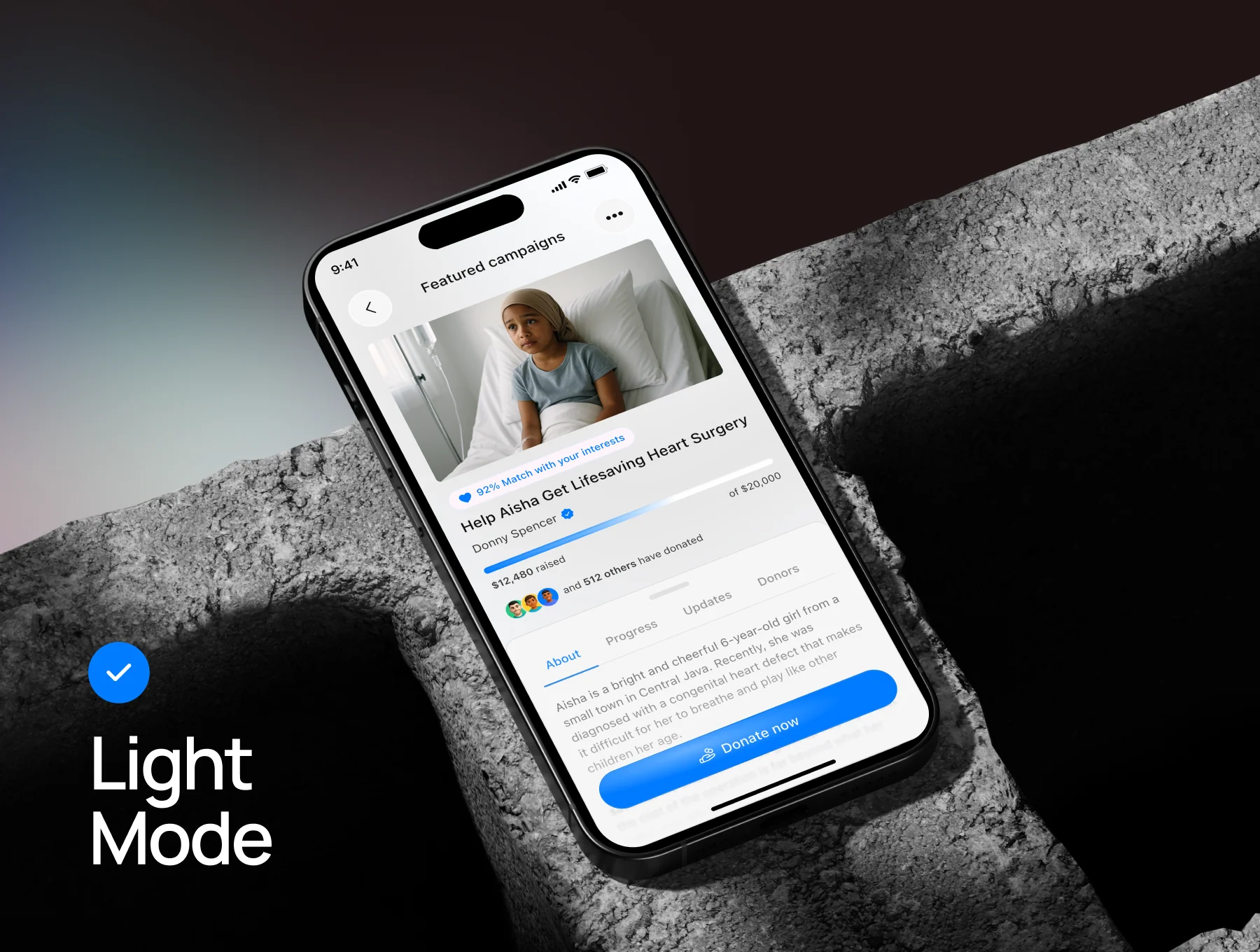 GiveKind - Charity Mobile App UI KIT 4