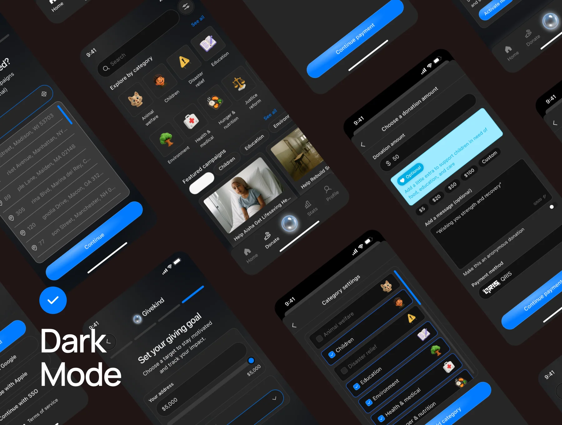 GiveKind - Charity Mobile App UI KIT 6