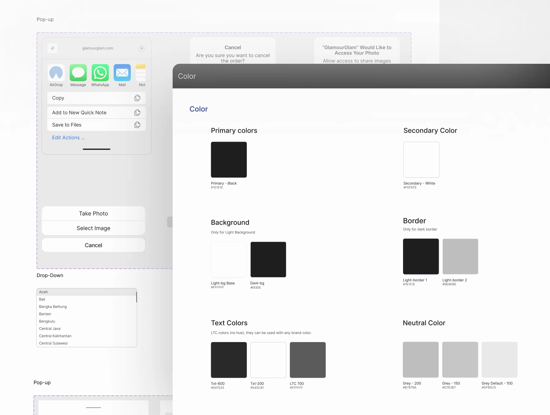 GlamourGlam: A Fashion E-commerce App Design 3