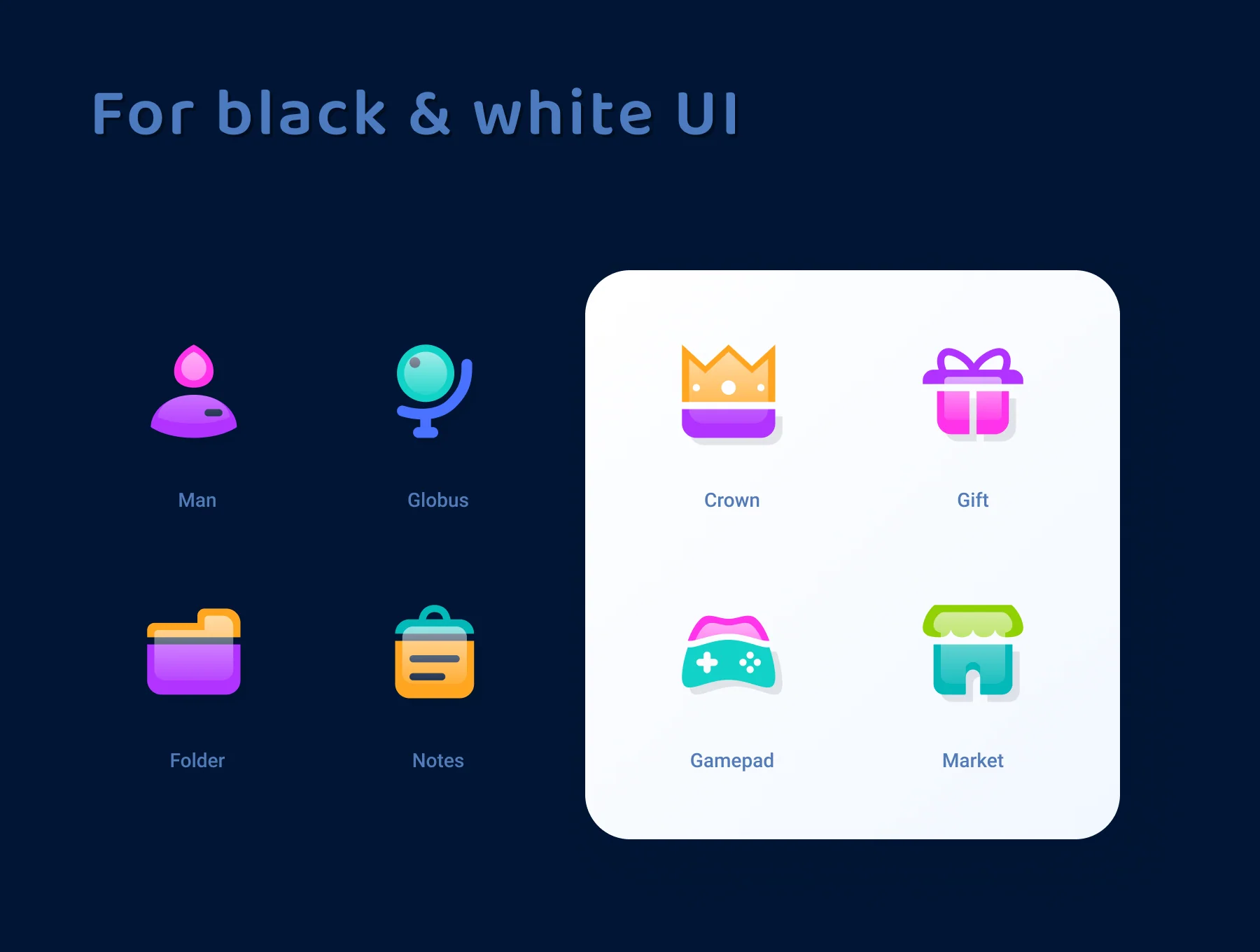 Glass Icons Set 6
