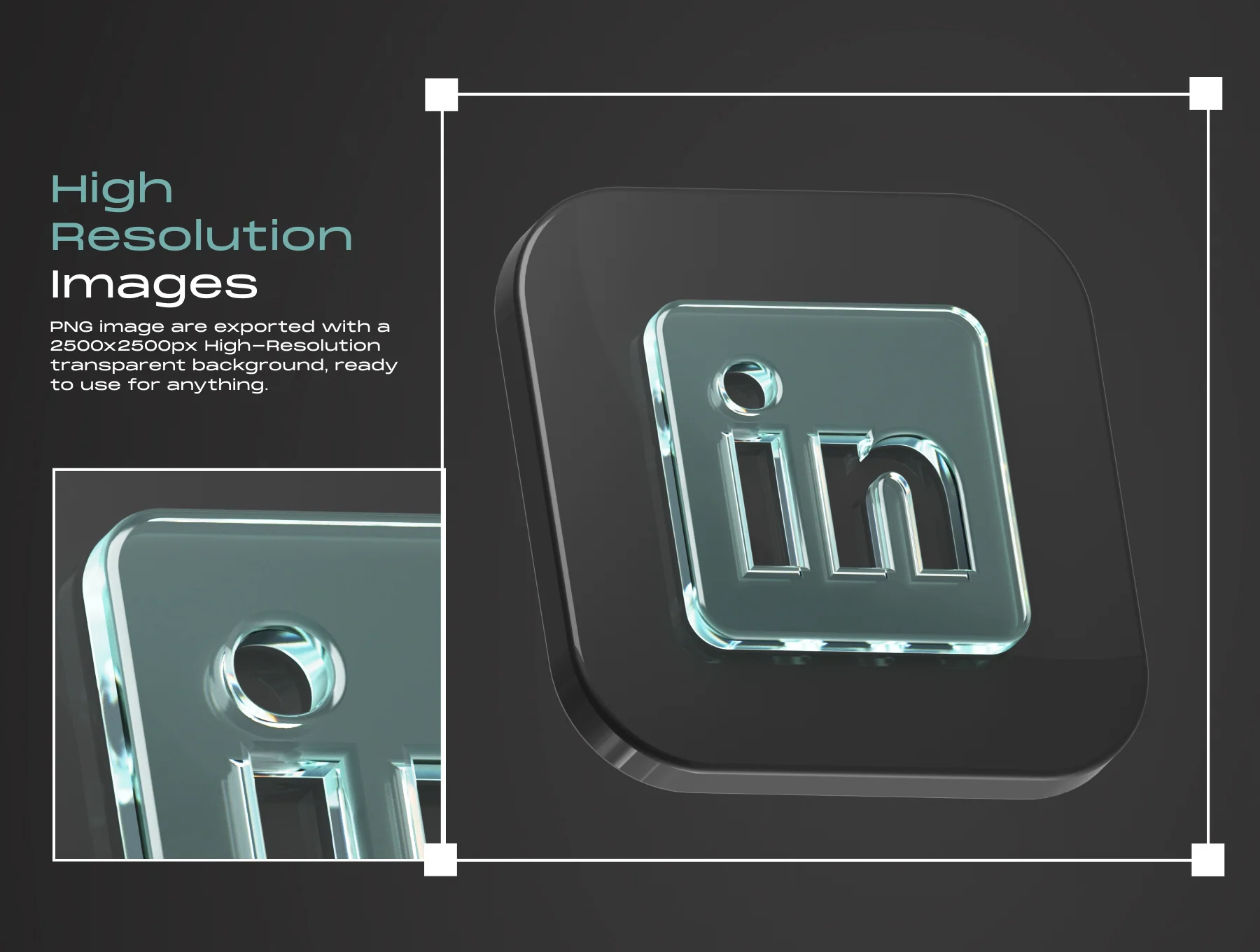 Glass Logos and Symbols 3