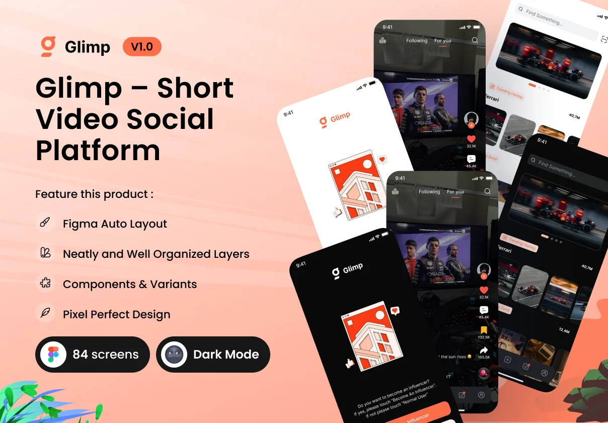 Glimp – Short Video Social Platform (V1)