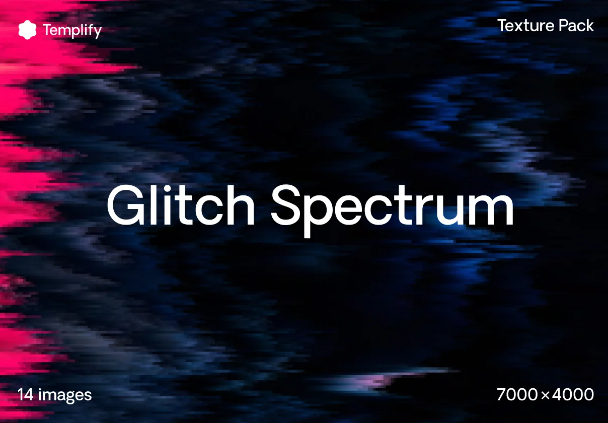 Glitch Spectrum | Texture Background Pack