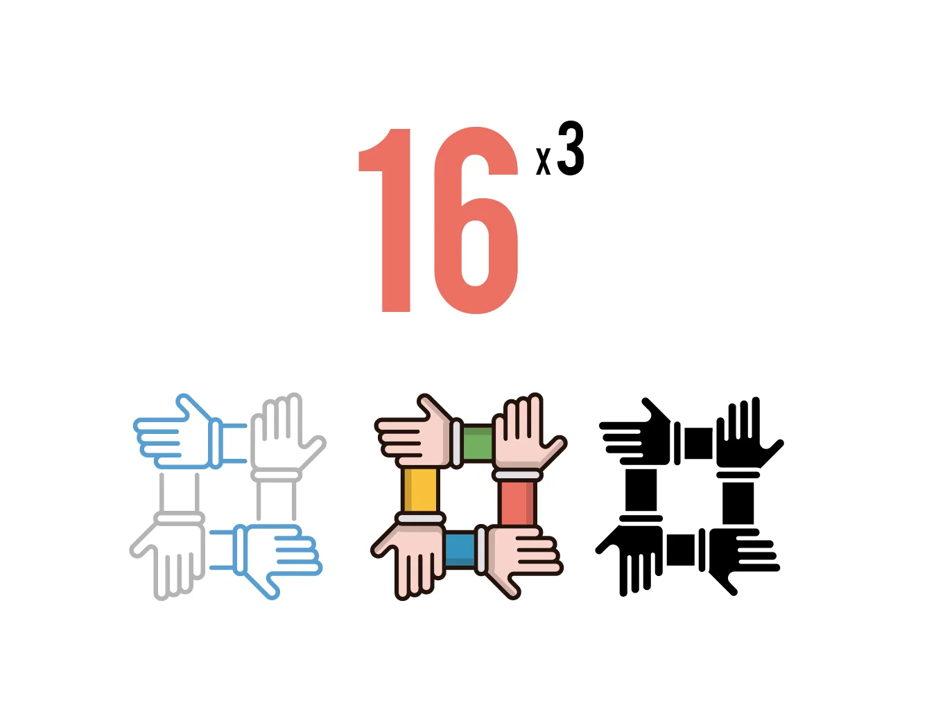 16 Global Business Icons 2
