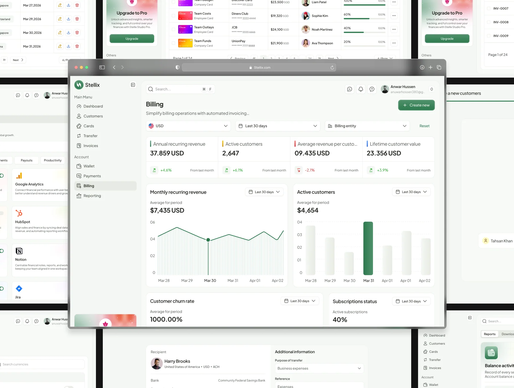 Global Payments & Financial UI Kits 3
