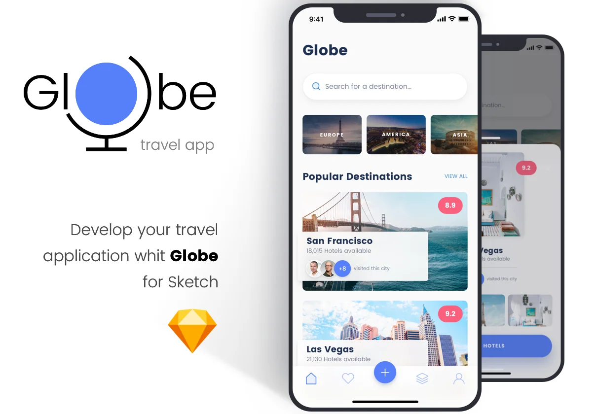 Globe Travel app
