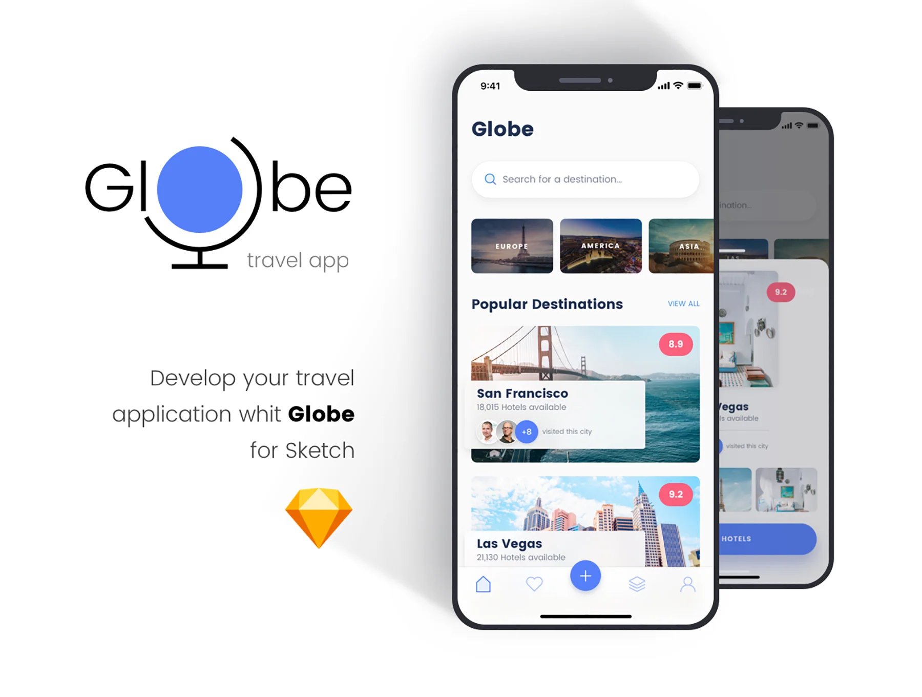 Globe Travel app