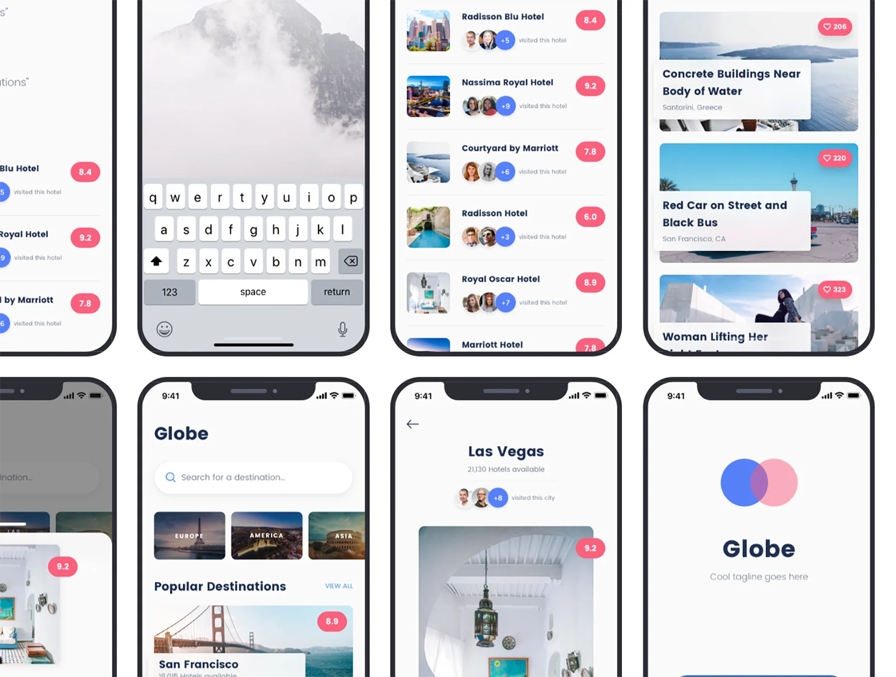 Globe Travel app 6