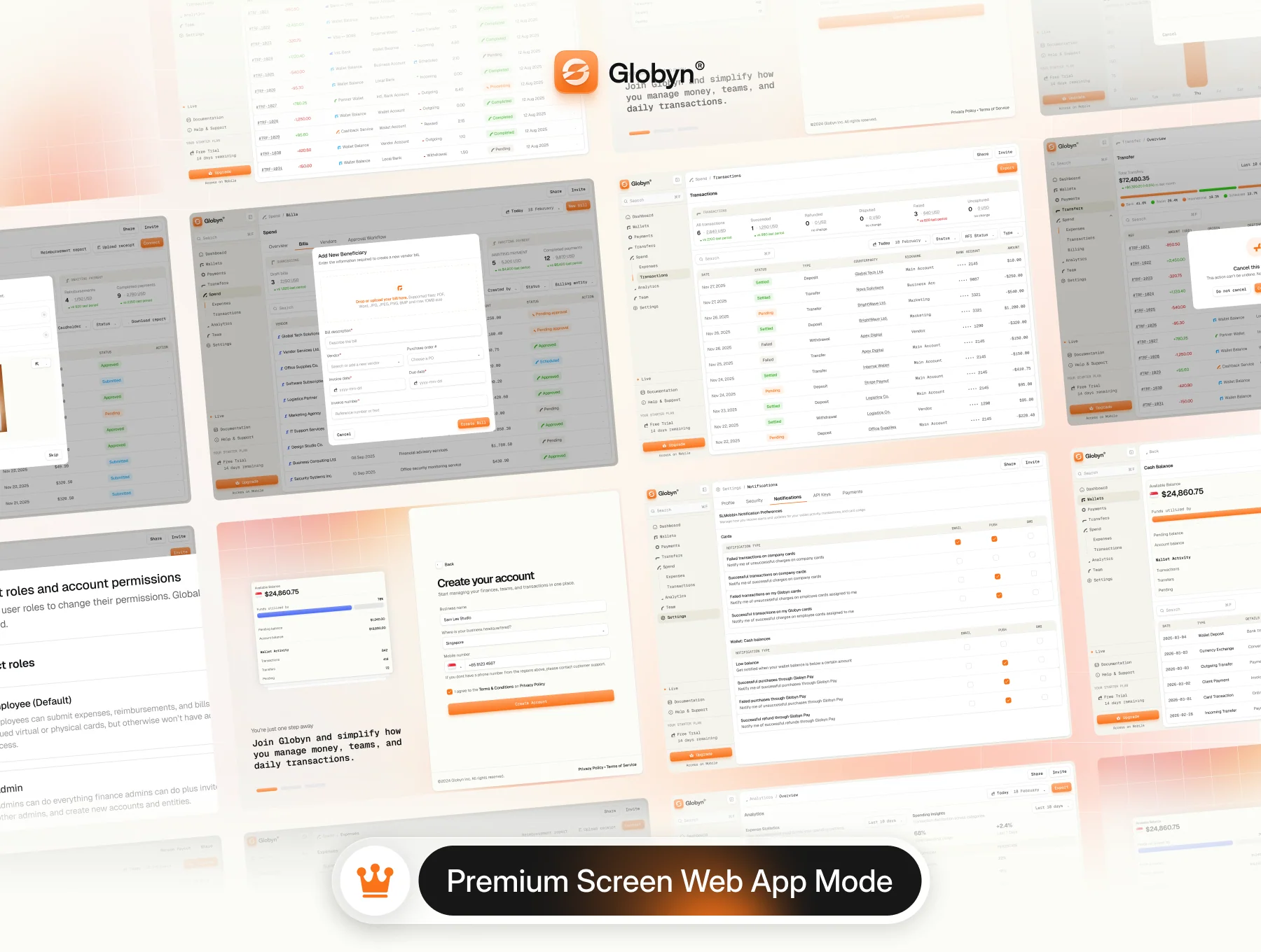 Globyn — Financial Dashboard UI Kit 4