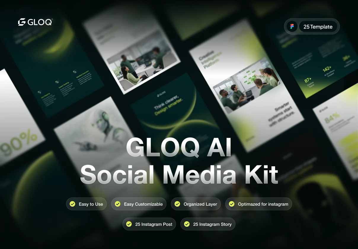 GLOQ - Social Media Kit