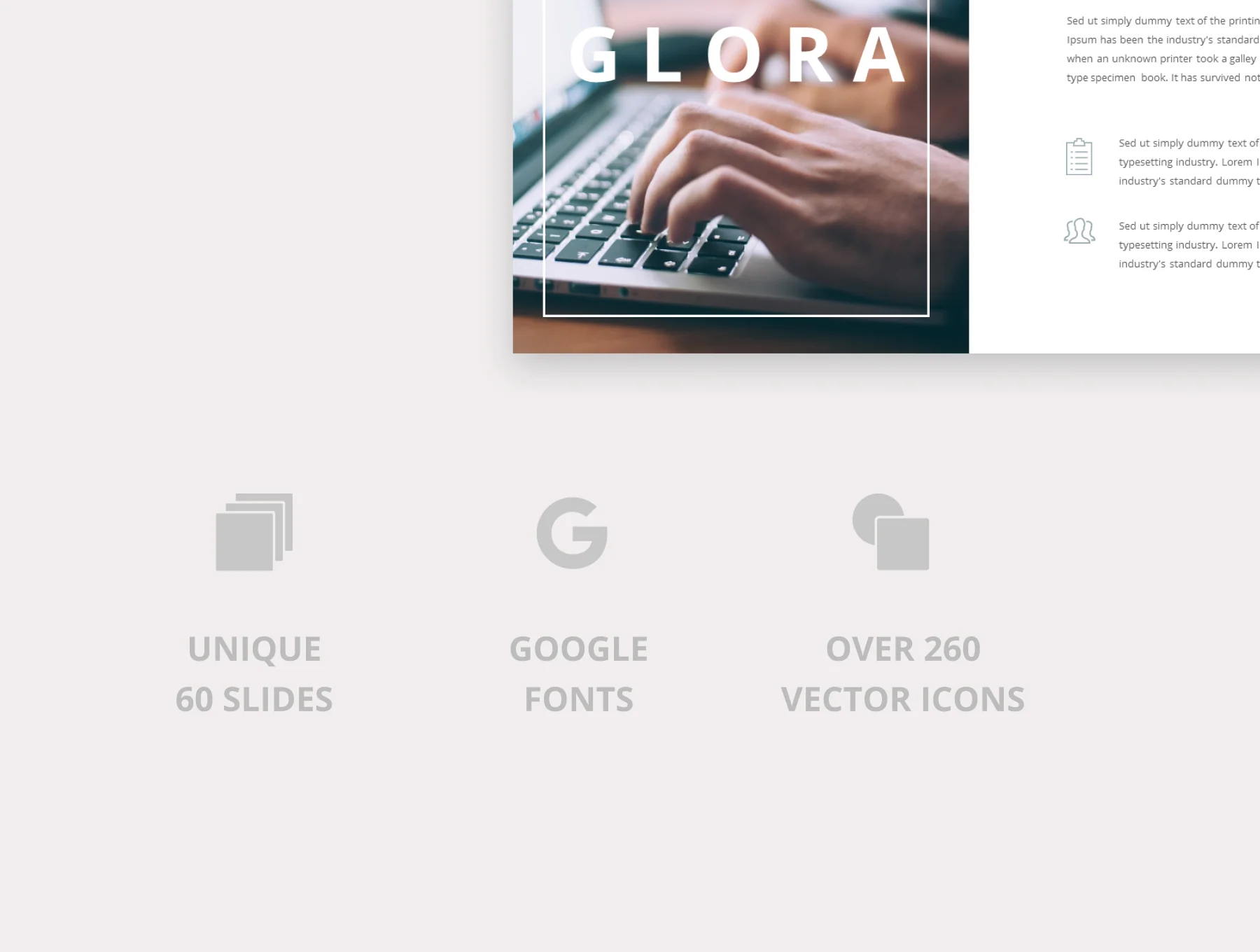 Glora Presentation Template 3