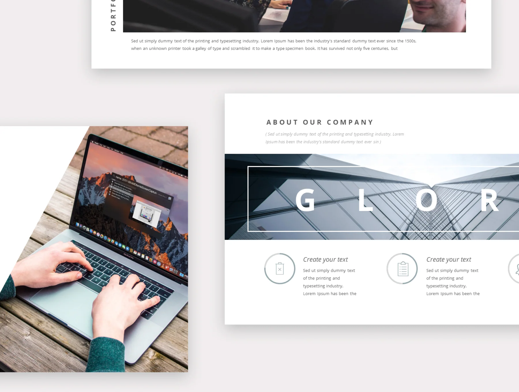 Glora Presentation Template 6