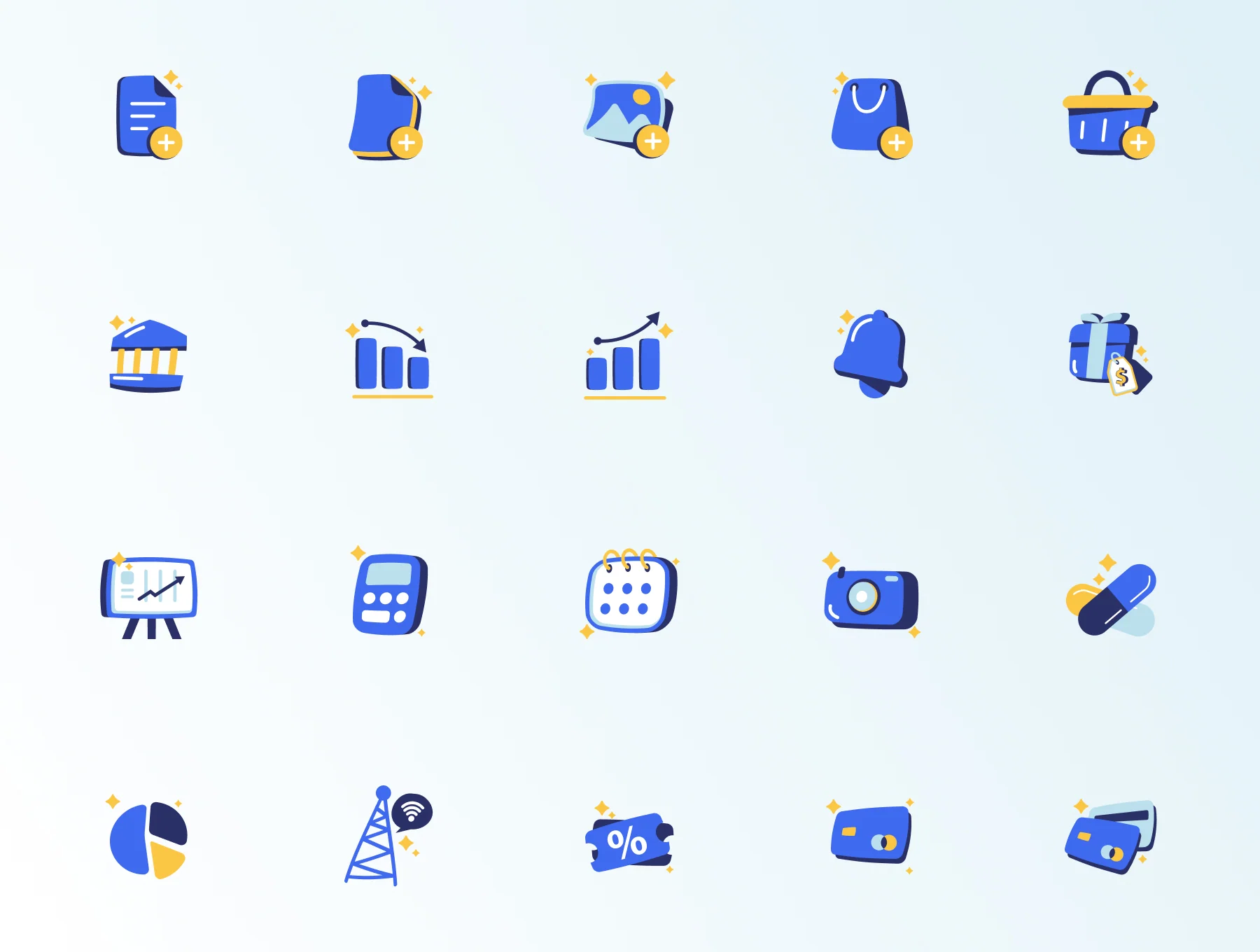 Glory Bold Colorfull Icon Pack 5