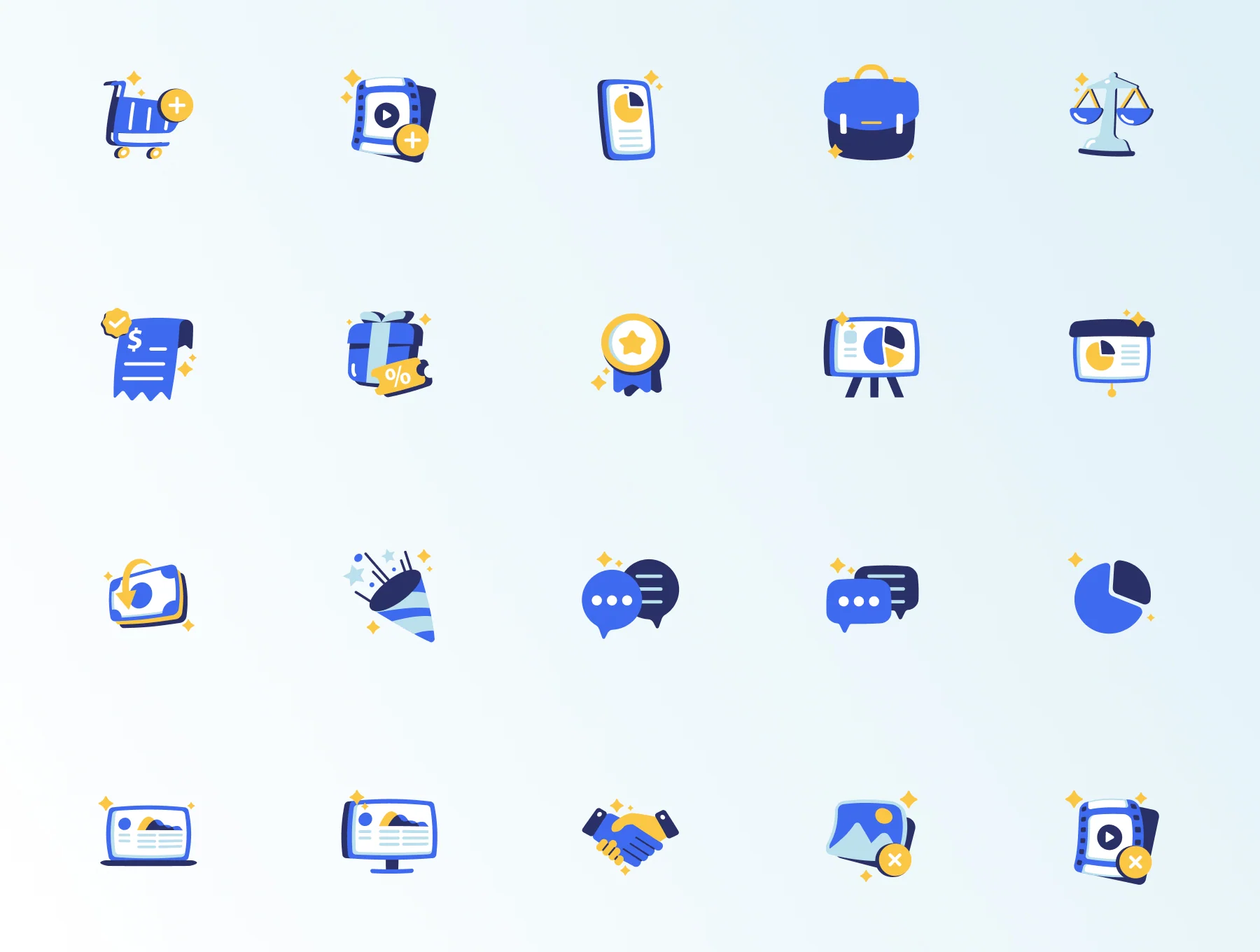Glory Bold Colorfull Icon Pack 7