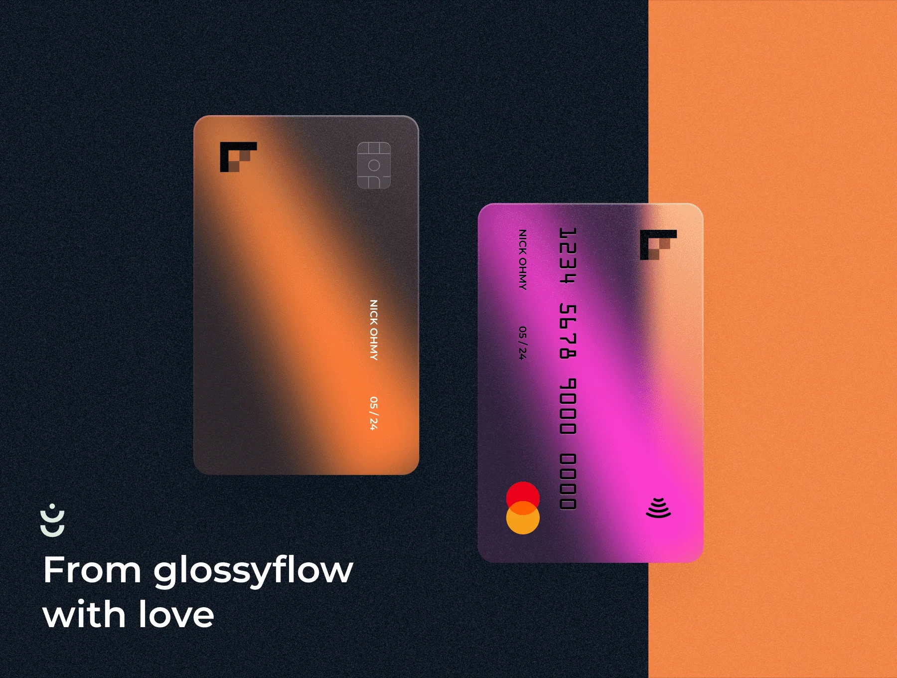 Glossy Bank Card Kit