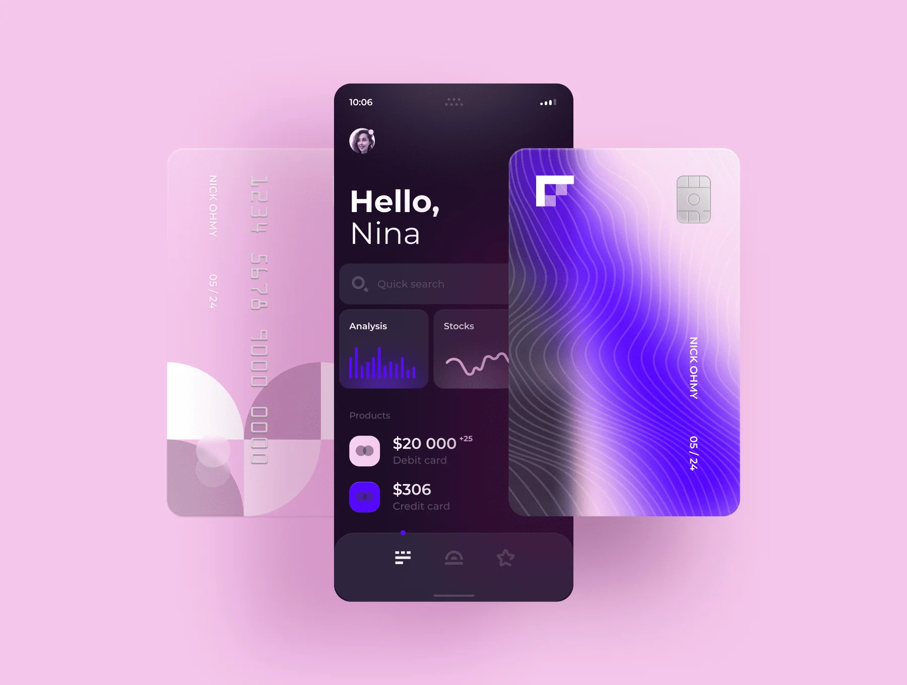 Glossy Bank Card Kit 3