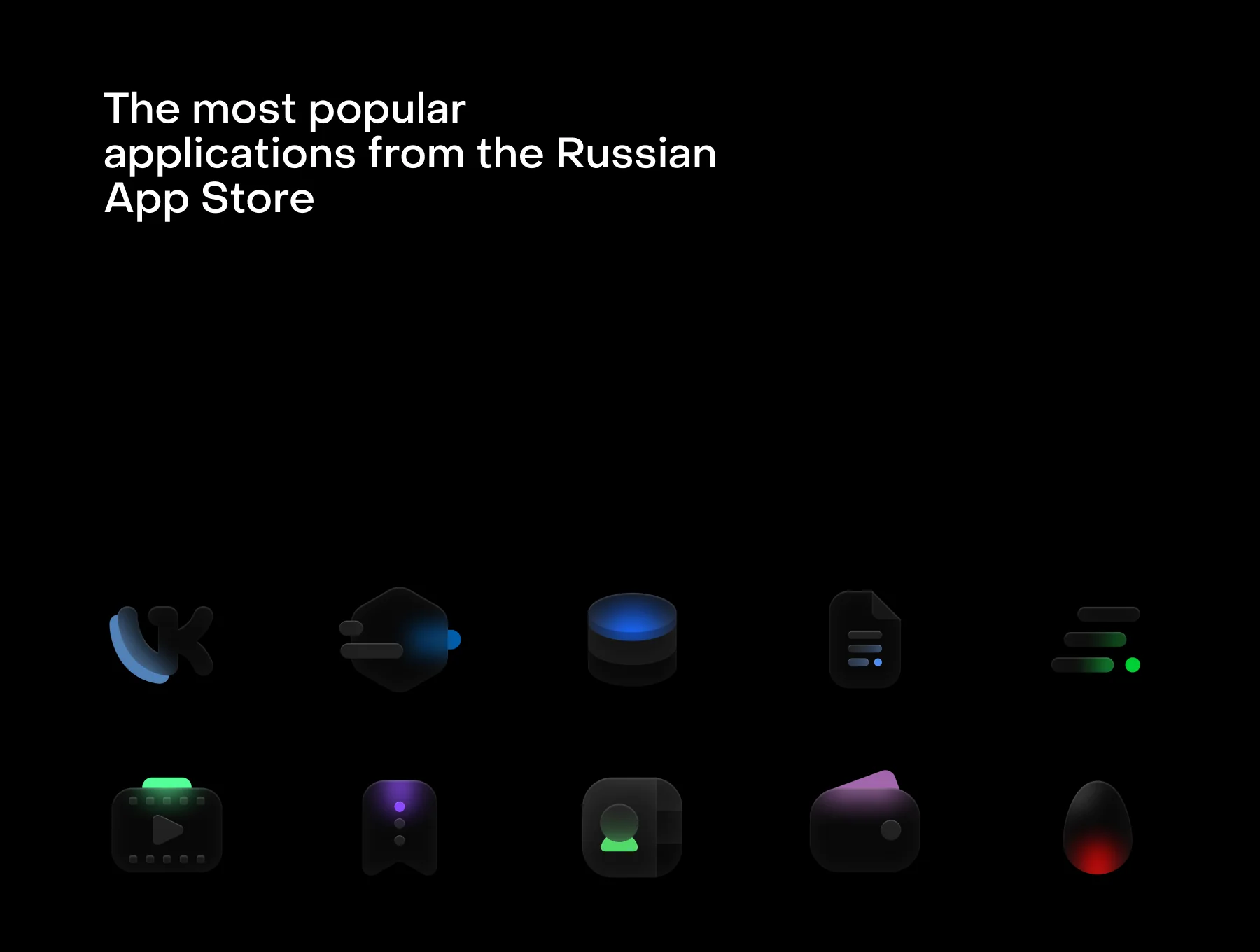 Glossy icons 3