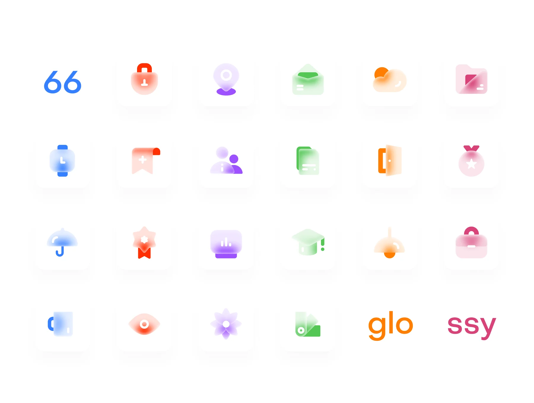 Glossy66 icons 2