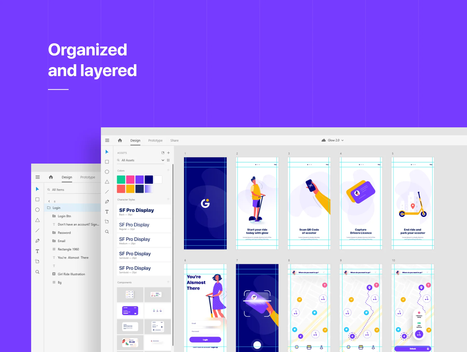Glow App Ui Kit 4