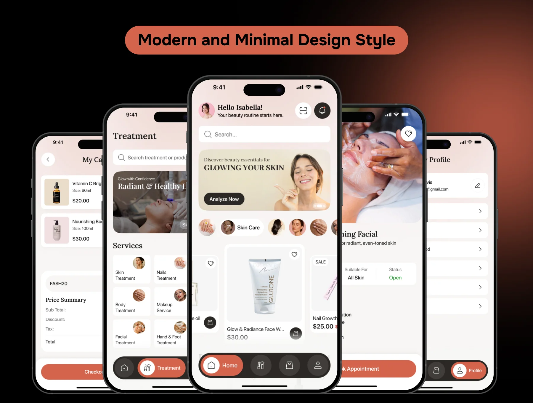 GlowLuxe – E-Commerce App UI Kit 3