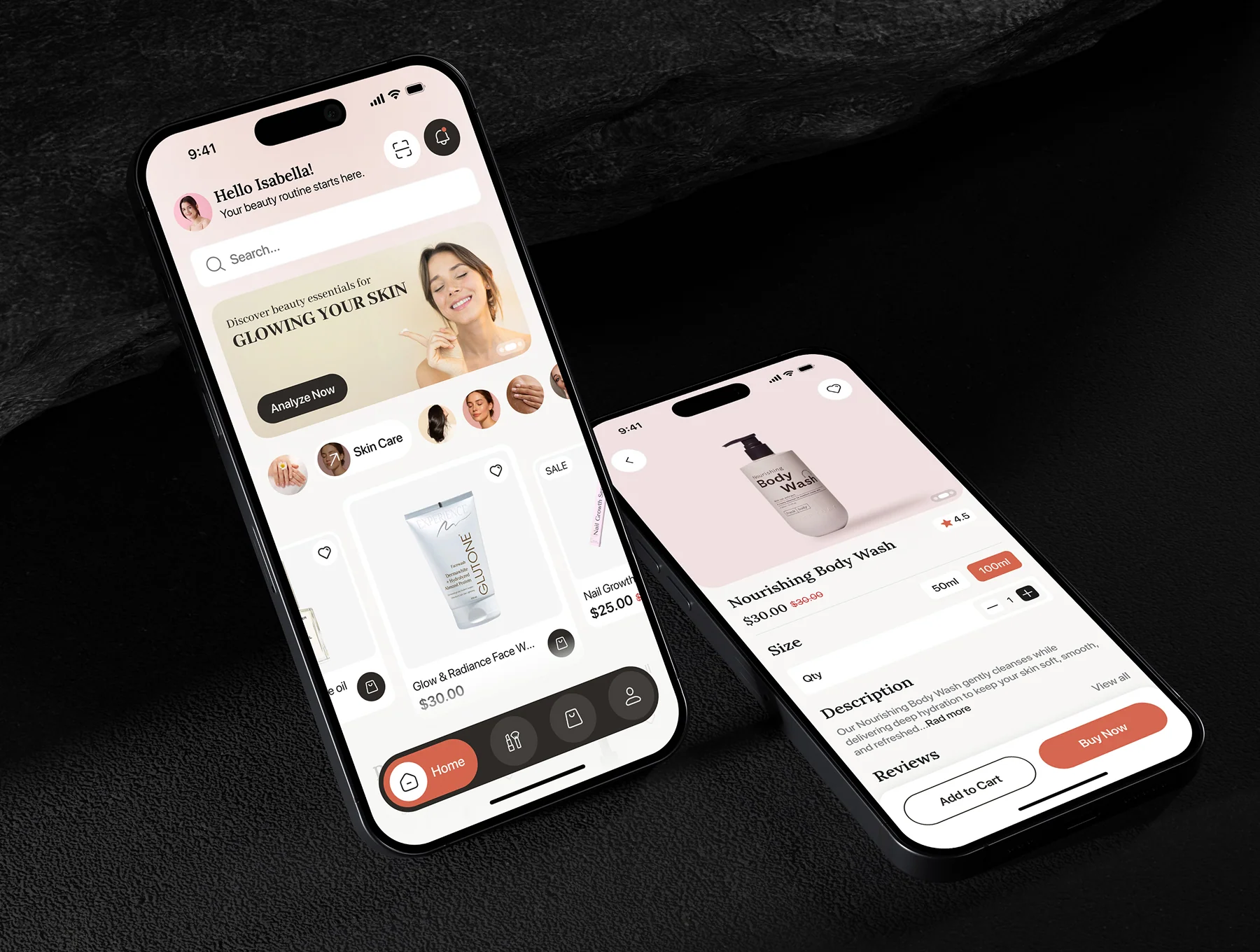 GlowLuxe – E-Commerce App UI Kit 7