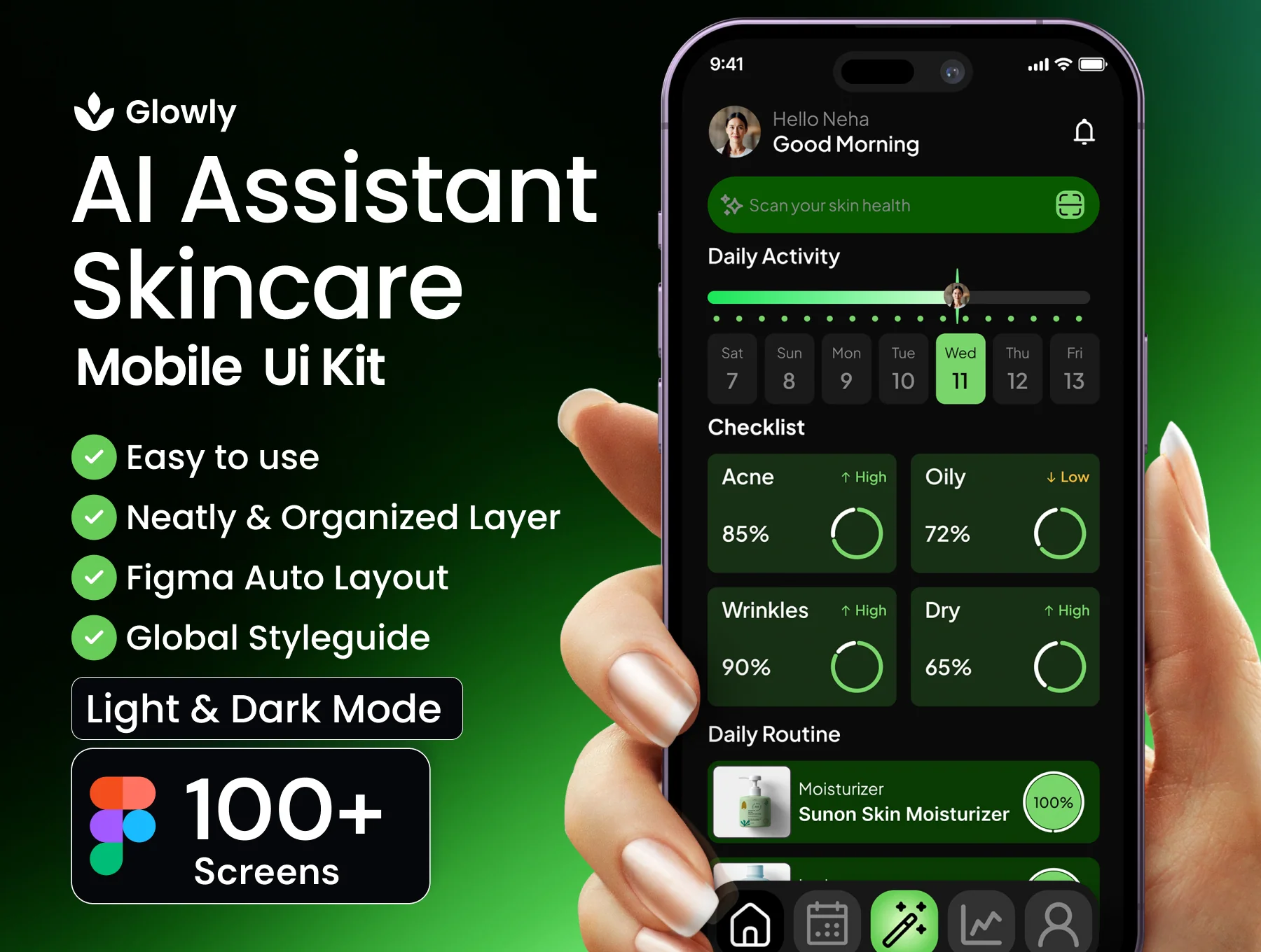 Glowly AI Assistant Skin-care