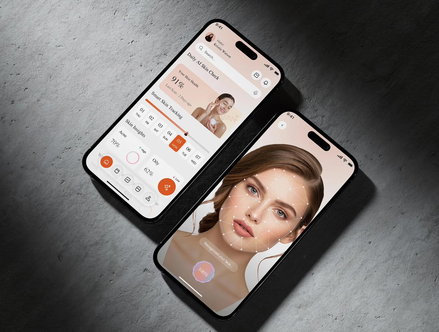 GlowSense – E-commerce AI Assistant Skincare App UI Kit 7