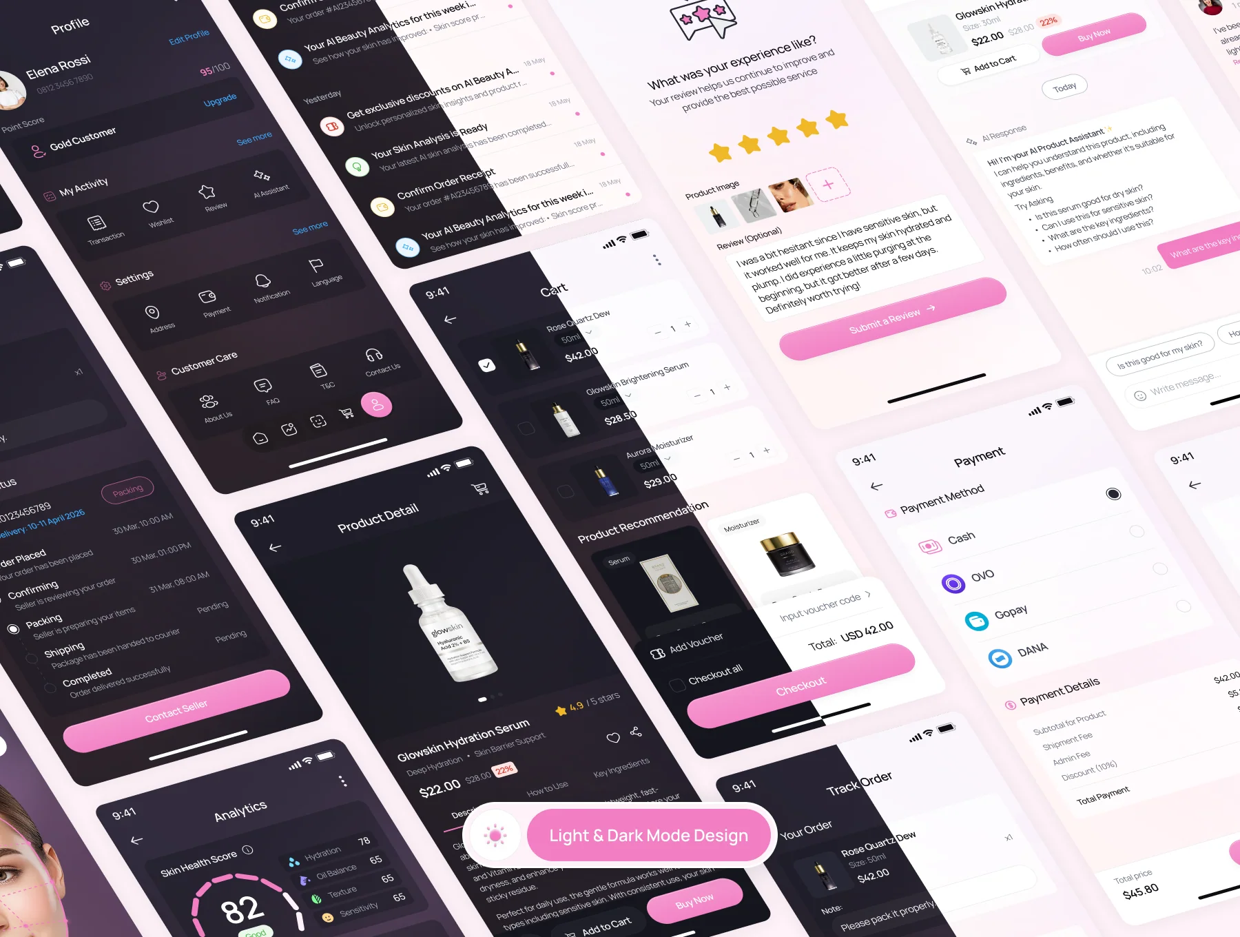 Glowskin - Beauty Skincare App UI KIT 5